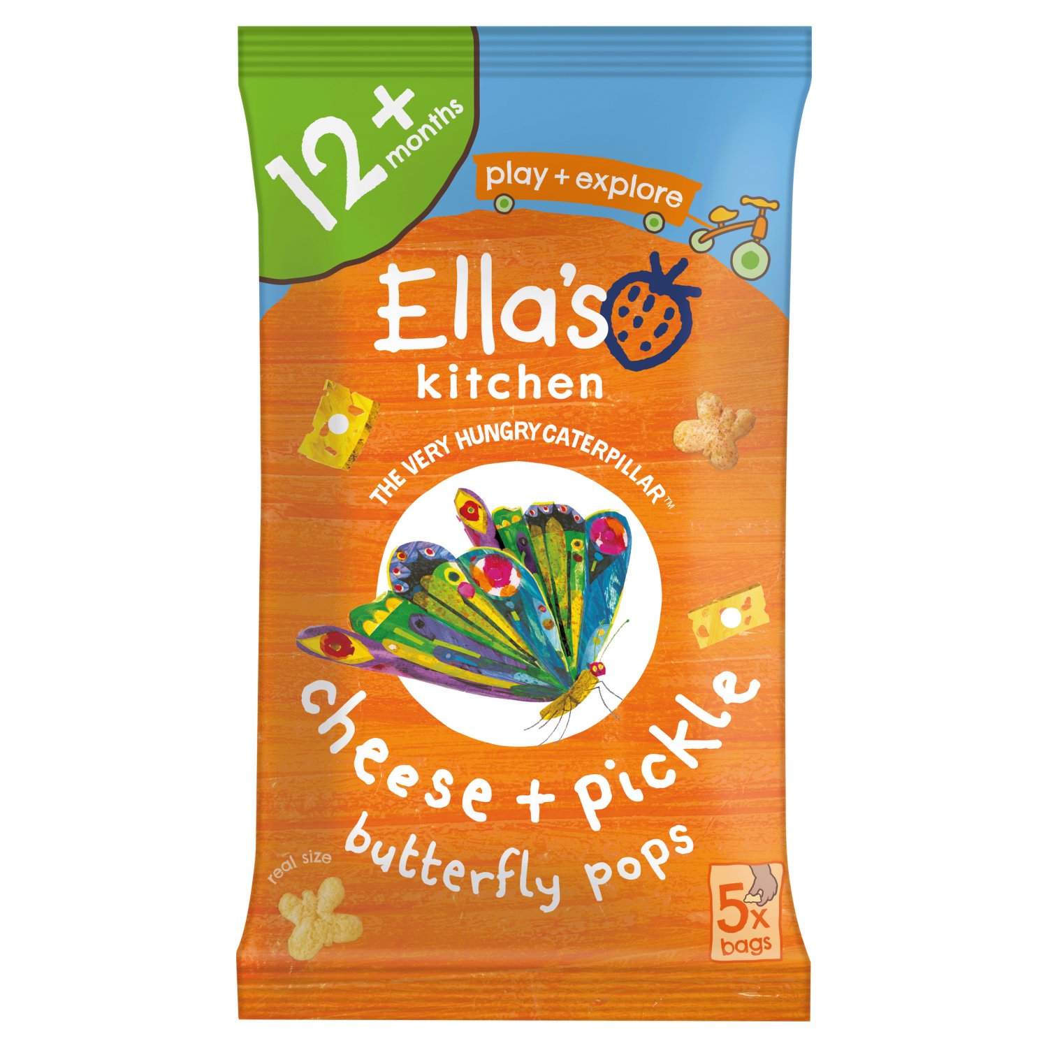 Ella's Cheese Pickle Pops Multipack 12 Months+ (60 g)