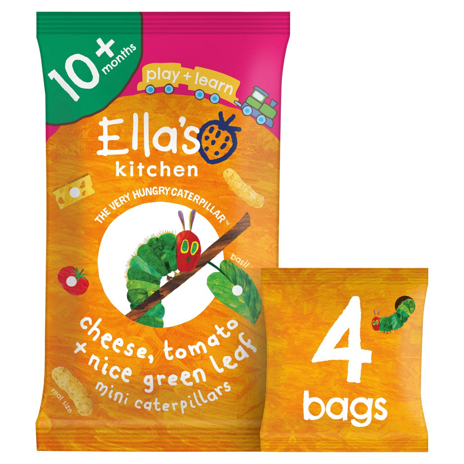 Ella's Cheese Tomato + Basil Puffs Multipack 10 Months+ (32 g)