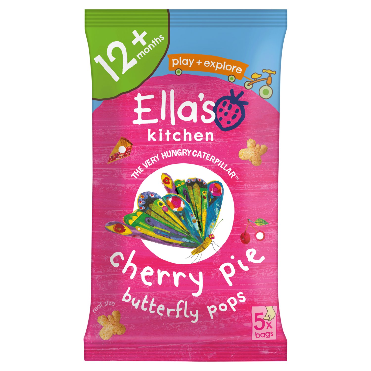 Ella's Cherry Pie Pops Multipack 12 Months+ (60 g)