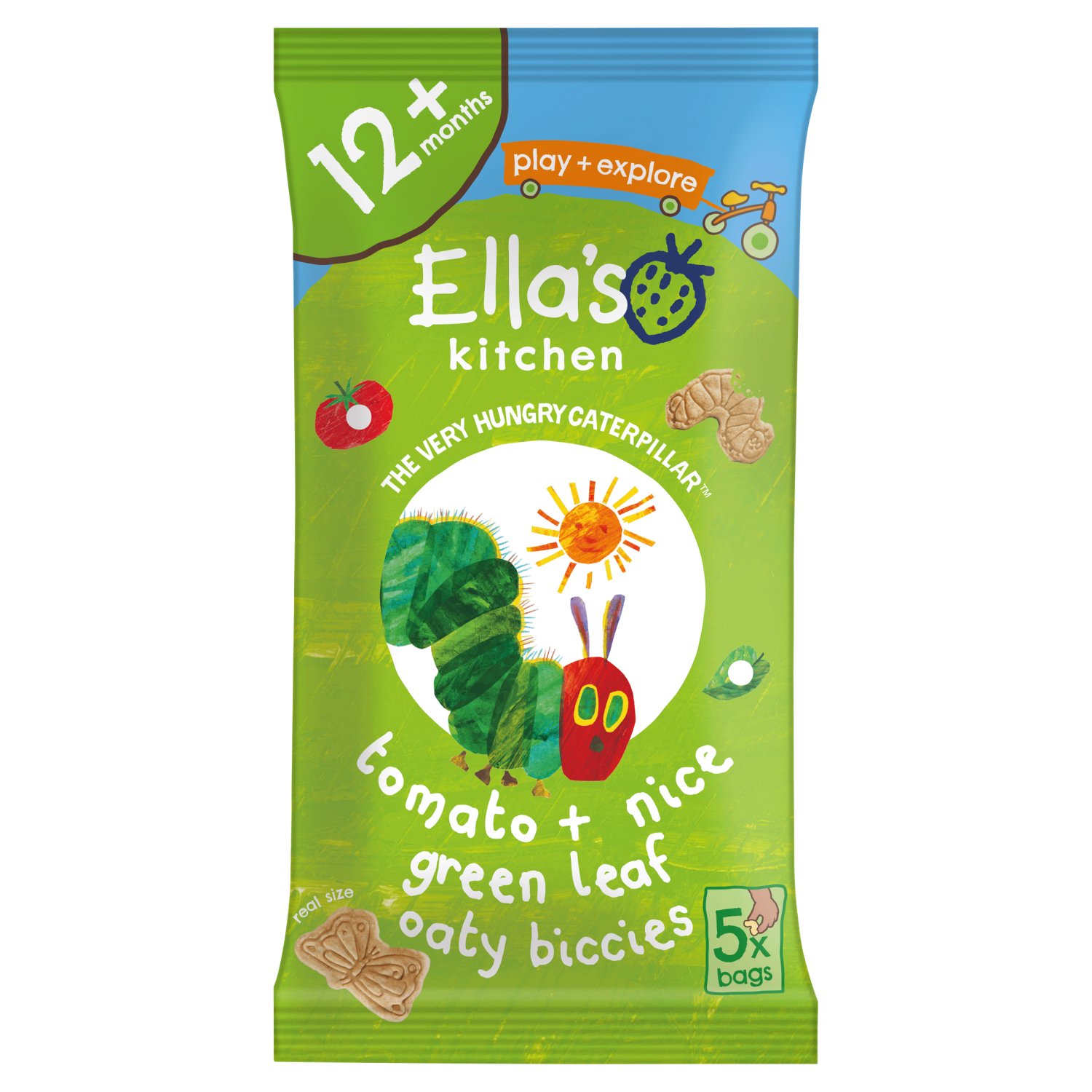 Ella's Tomato + Green Oaty Biccies Multipack 12 Months+ (100 g)