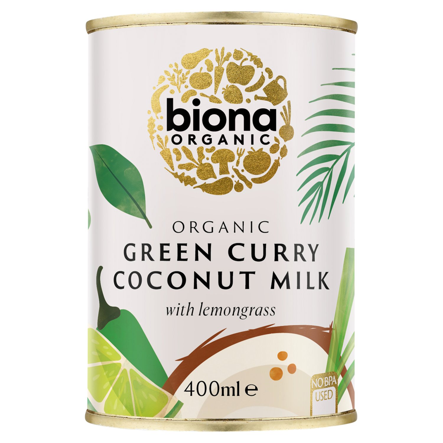 Biona Organic Coconut Milk Green Curry (400 g)