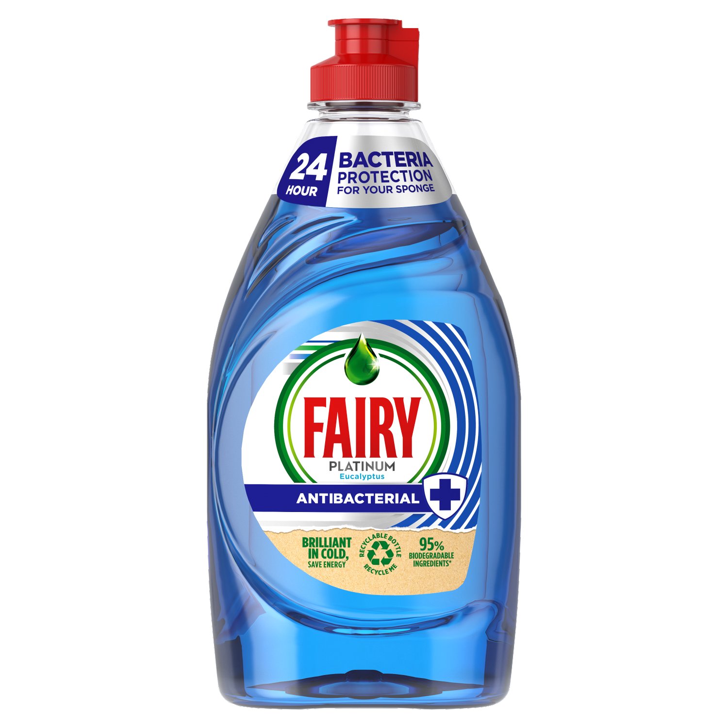 Fairy Antibacterial Washing Up Liquid Eucalyptus (383 ml)