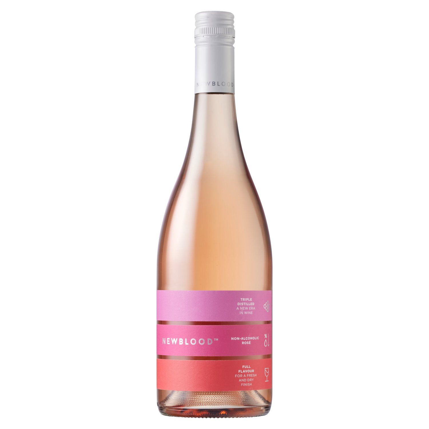 Newblood Rose Non Alcoholic Wine (75 cl)