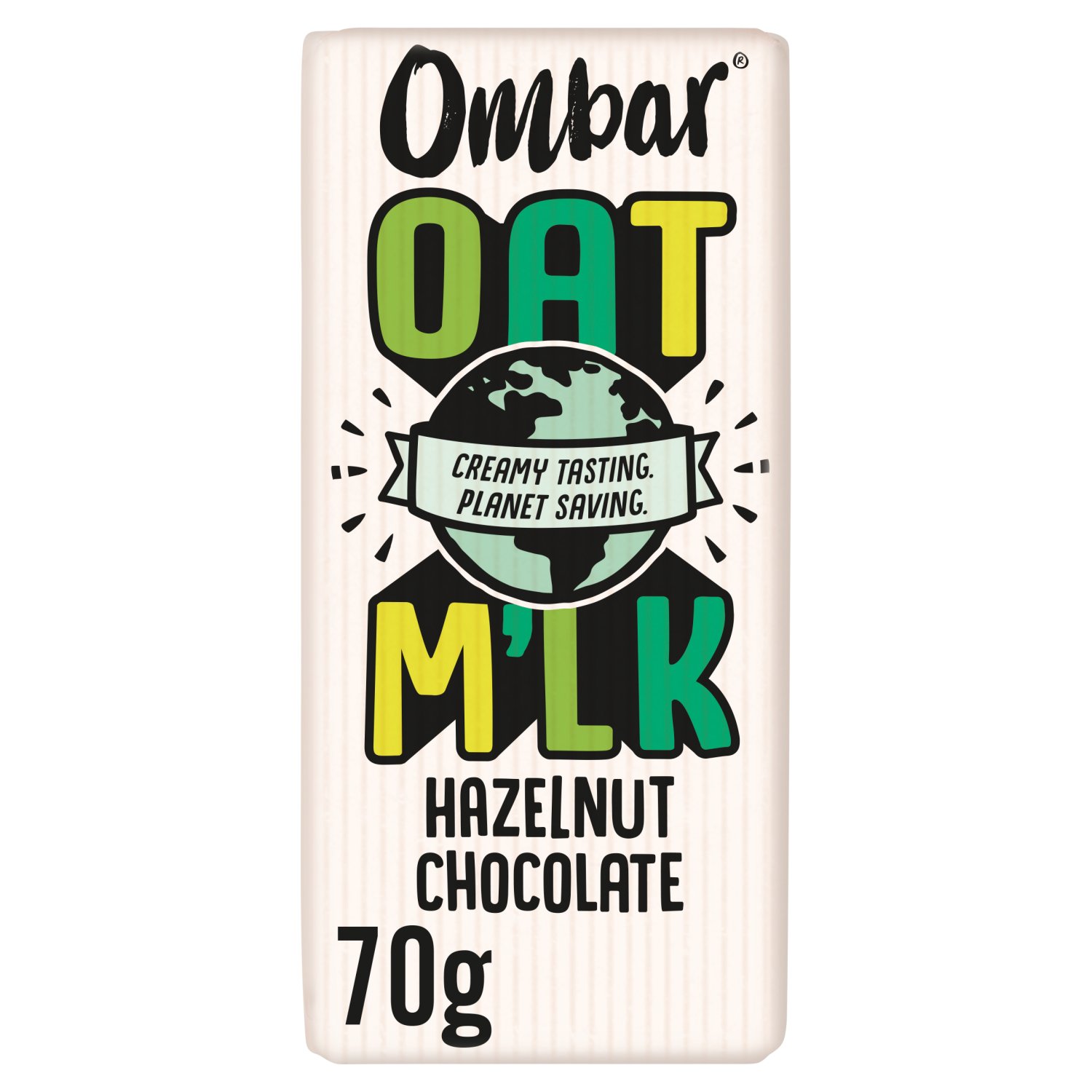 Ombar Oat M'lk Hazelnut Chocolate Bar (70 g)