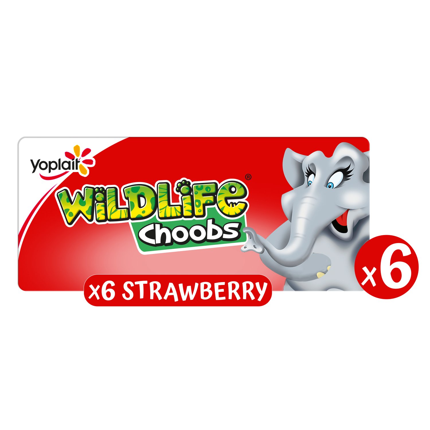 Wildlife Choobs Strawberry 6pk (37 g)