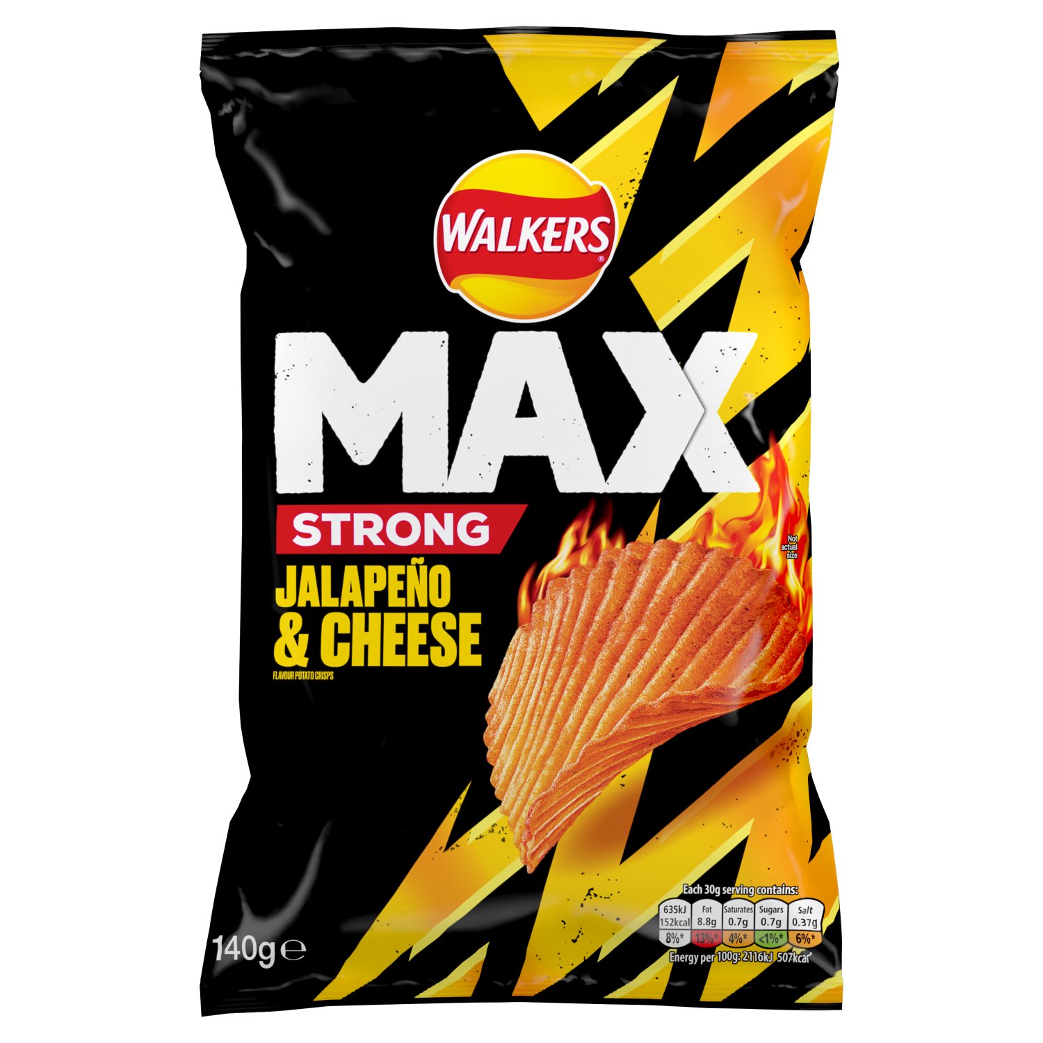 Max Strong Jalepeno And Cheese (140 g)