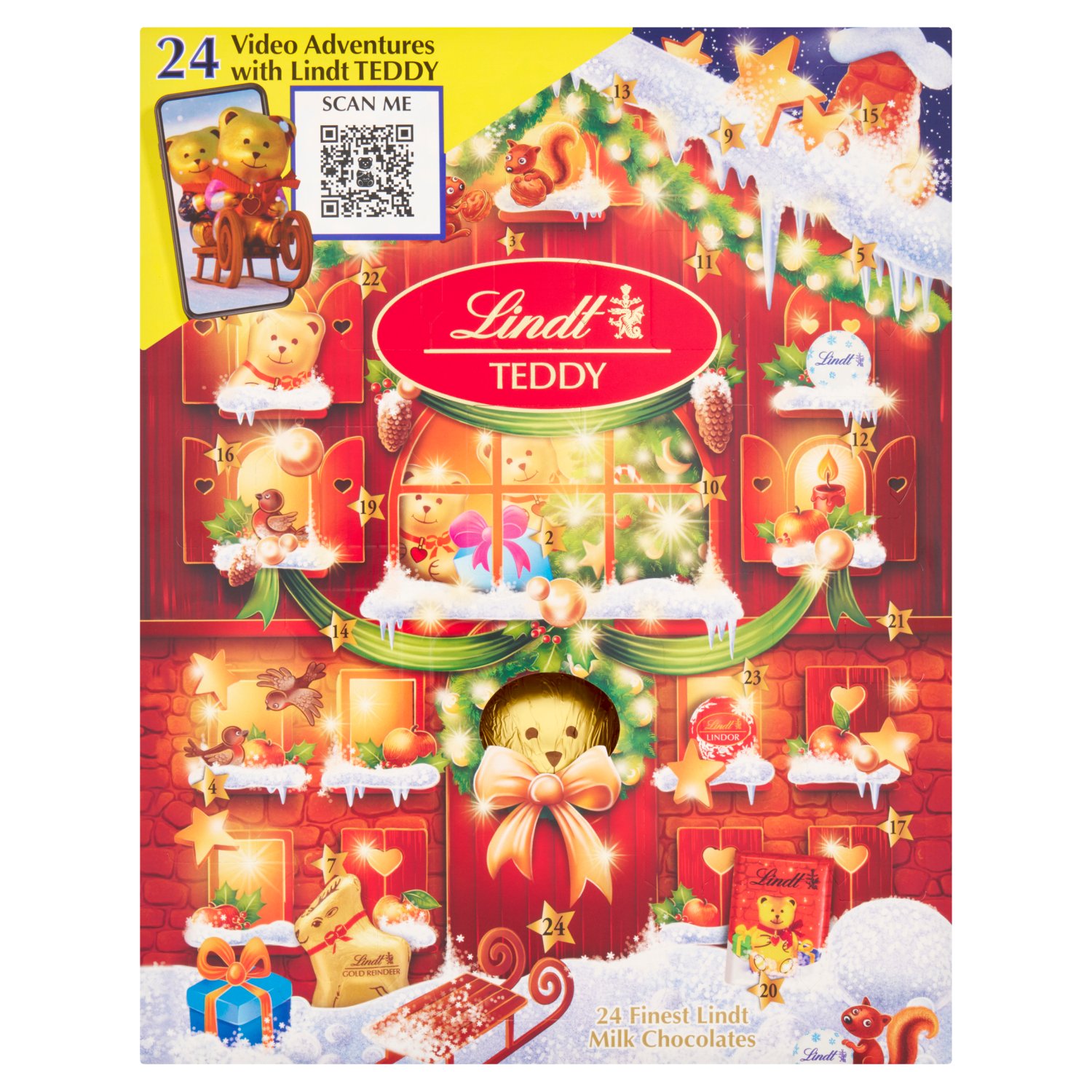 Lindt Teddy Augmented Reality Advent Calendar (250 g)