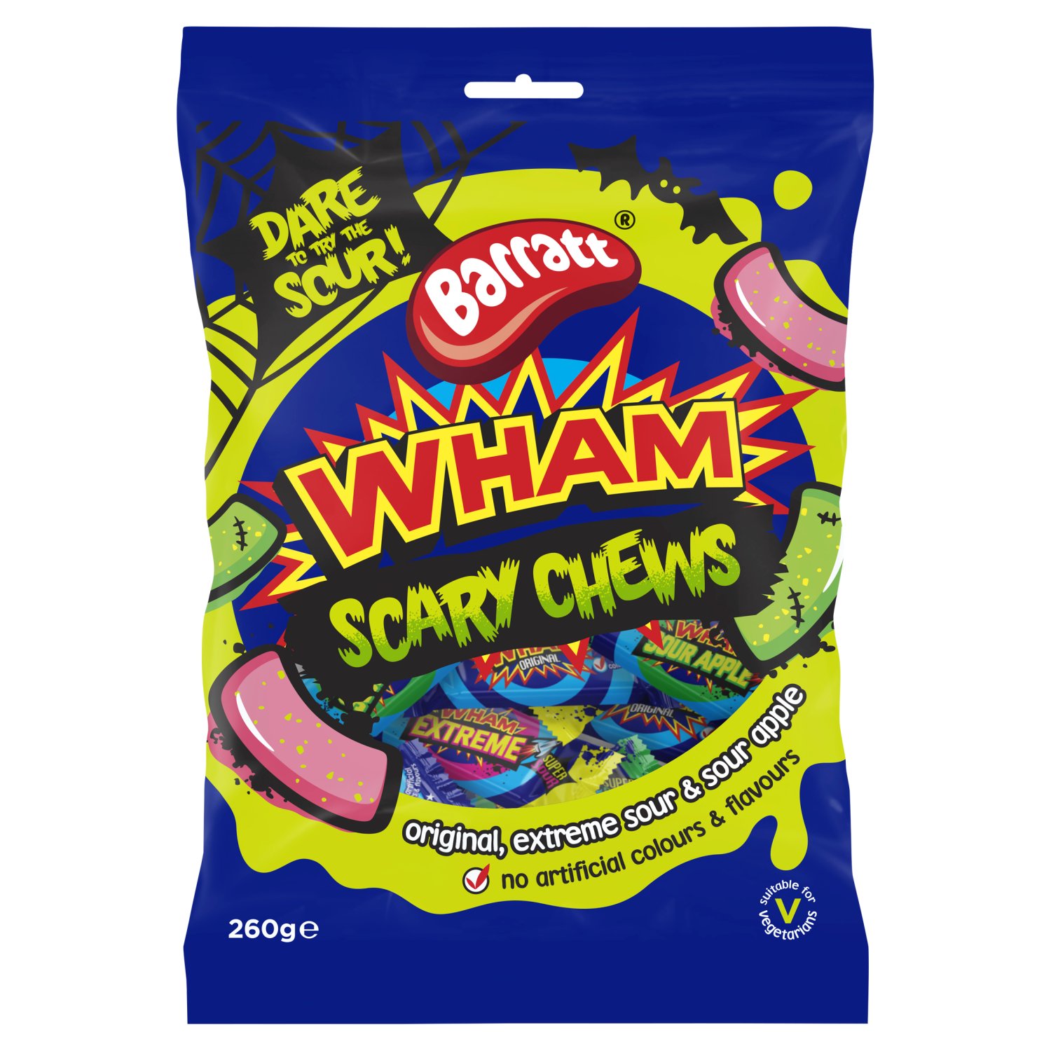 Barratt Wham Scary Chew Bag (260 g)