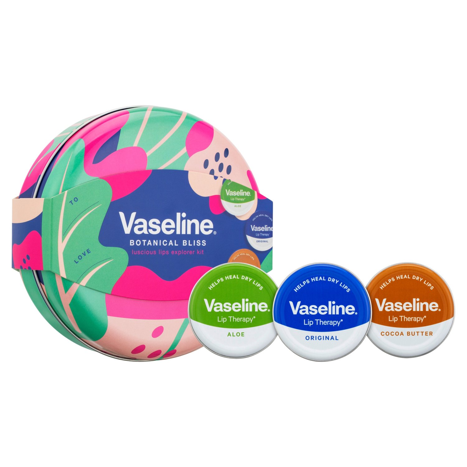 Vaseline Luscious Lips Explorer Kit Gset (60 g)