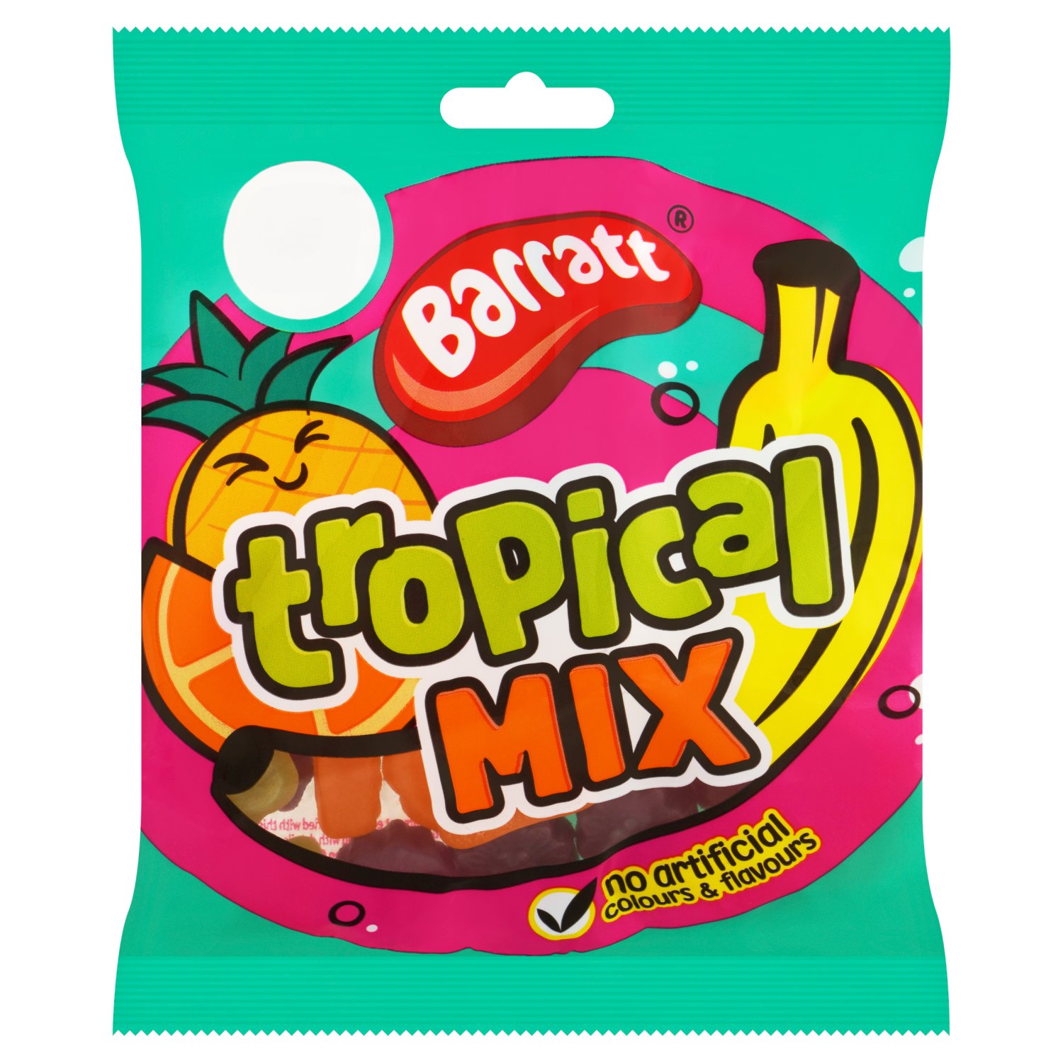 Barratt Tropical Mix Sweets Bag (80 g)