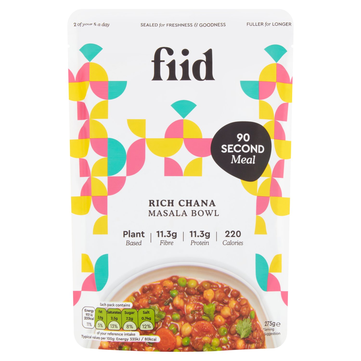 FIID Rich Chana Masala Bowl (275 g)