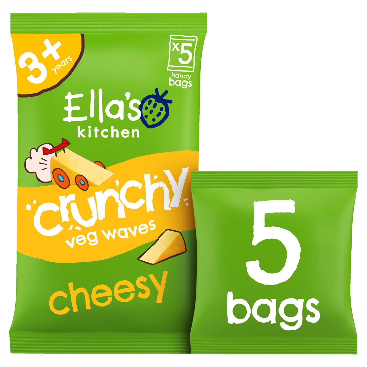 Ella's Veg Waves Cheesy 3+ (10 g)