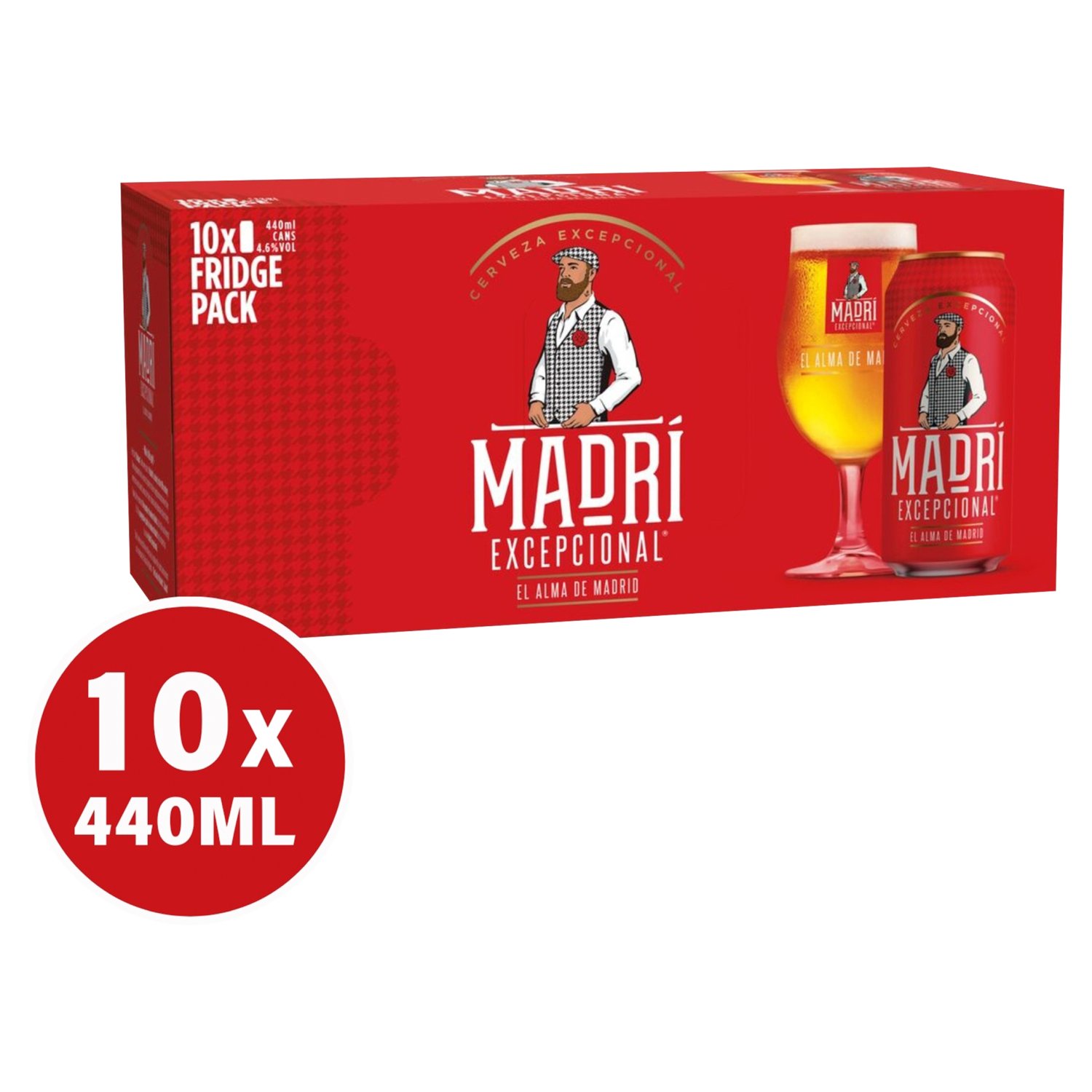 Madri Can 10 Pack (440 ml)