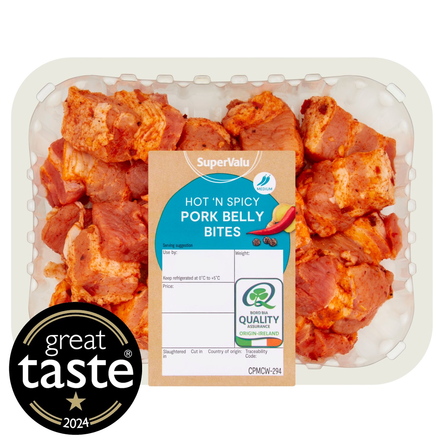 SuperValu Fresh Irish Marinated Pork Belly Bites (400 g)