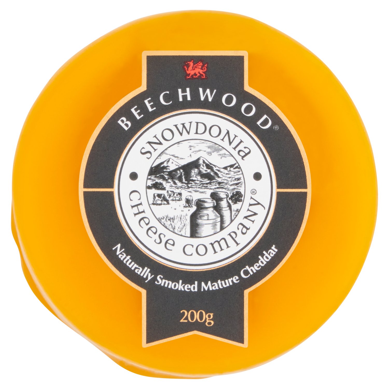 Snowdonia Beechwood Smoked Mature Cheddar (200 g)