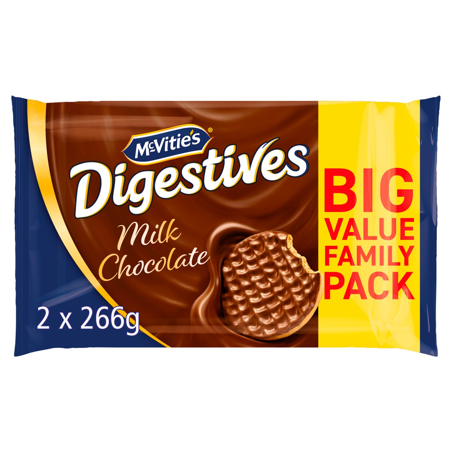 McVitie's Milk Chocolate Digestives Twin Pack (262 g)