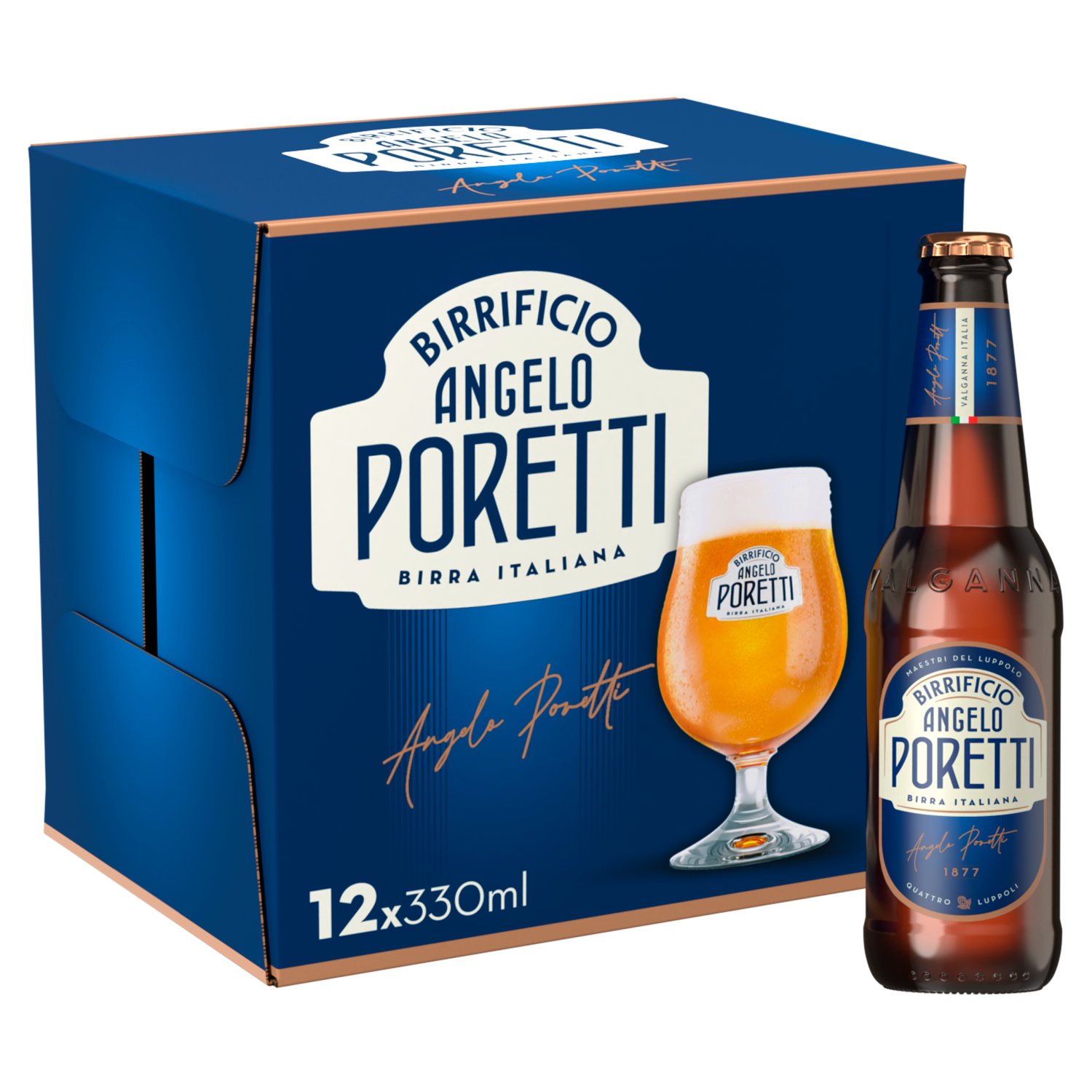 Angelo Poretti Birra Italia Bottle 12 Pack (330 ml)