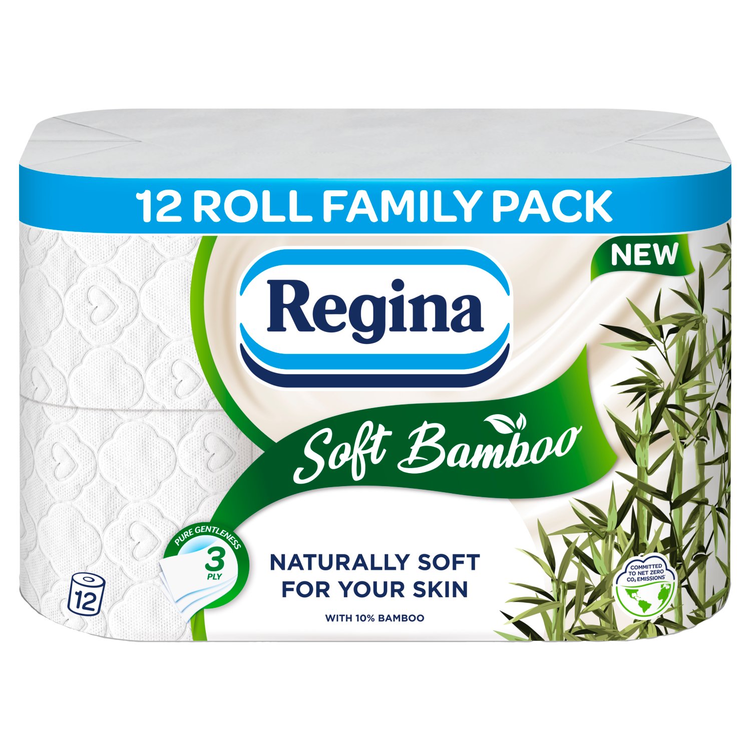 Regina Soft Bamboo Toilet Tissue 12 Roll (12 Roll)