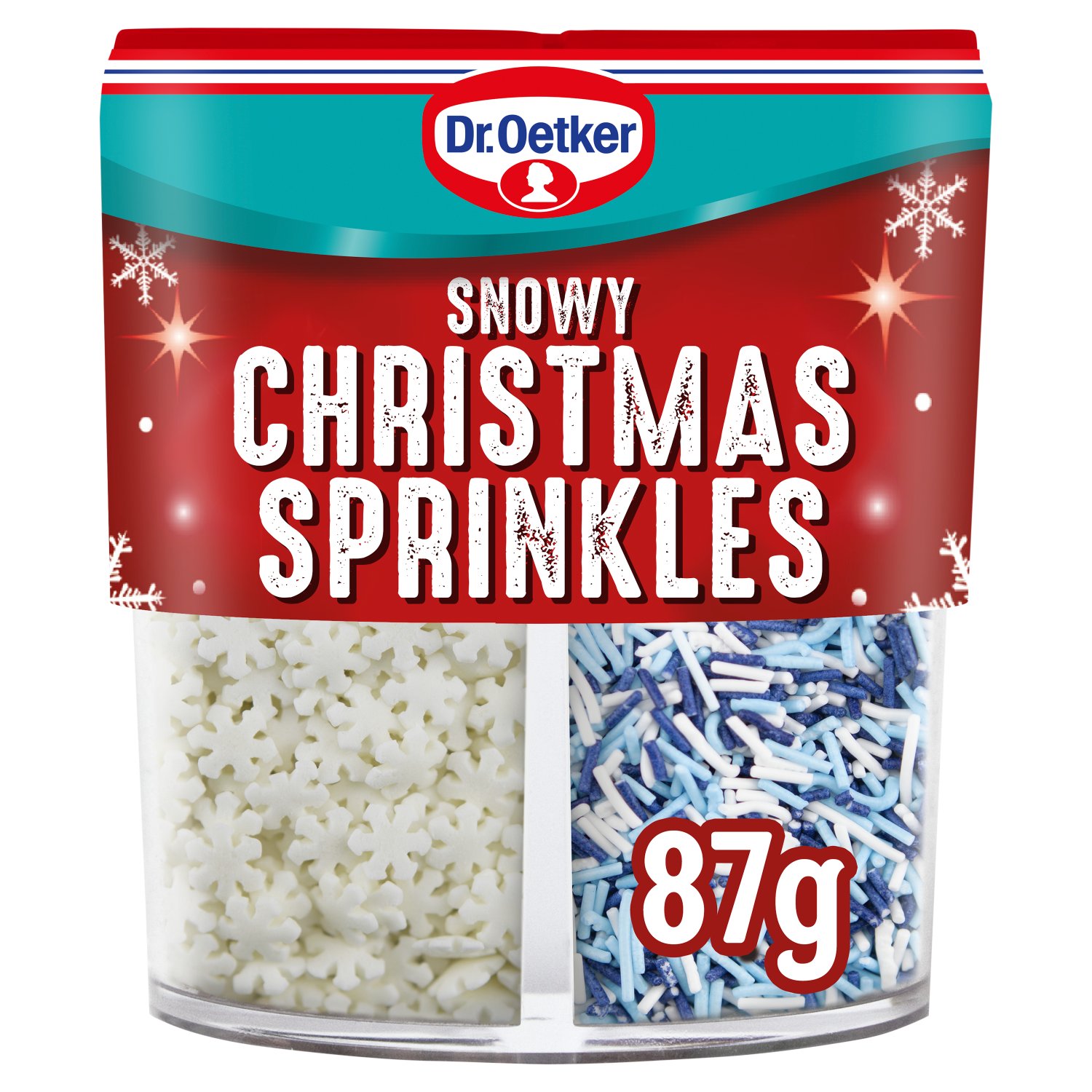 Dr. Oetker Snowy Christmas Sprinkles (86 g)