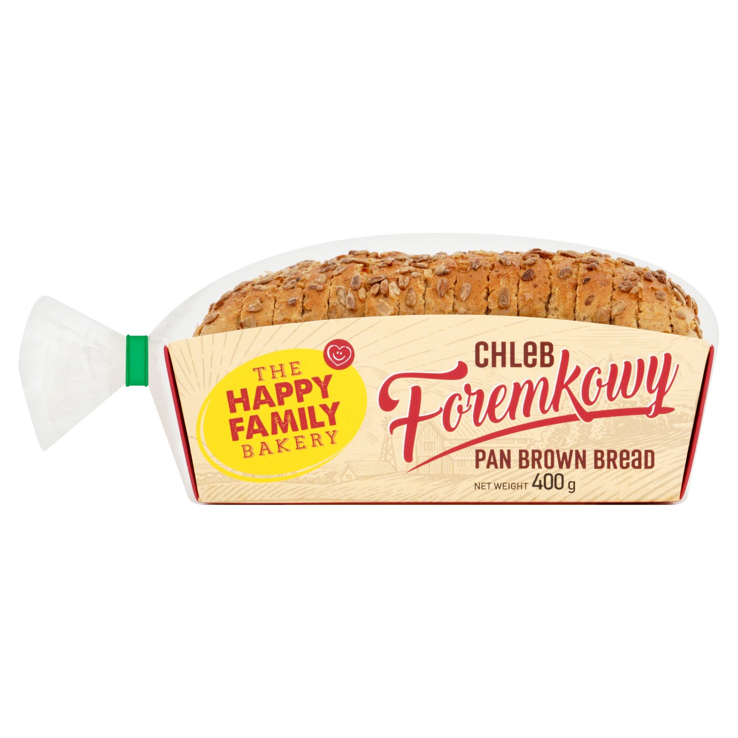 The Happy Family Bakery Pan Brown Bread (400 g)