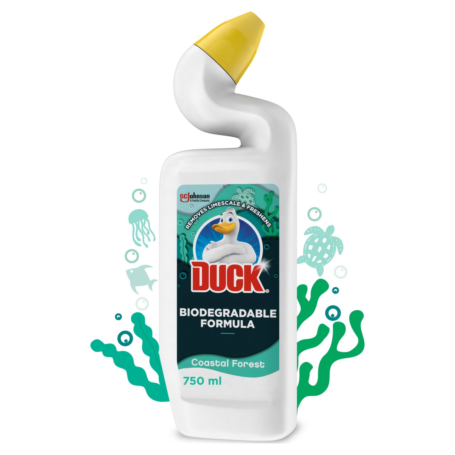 Duck Pine Biodegradable Toilet Cleaner (750 ml)