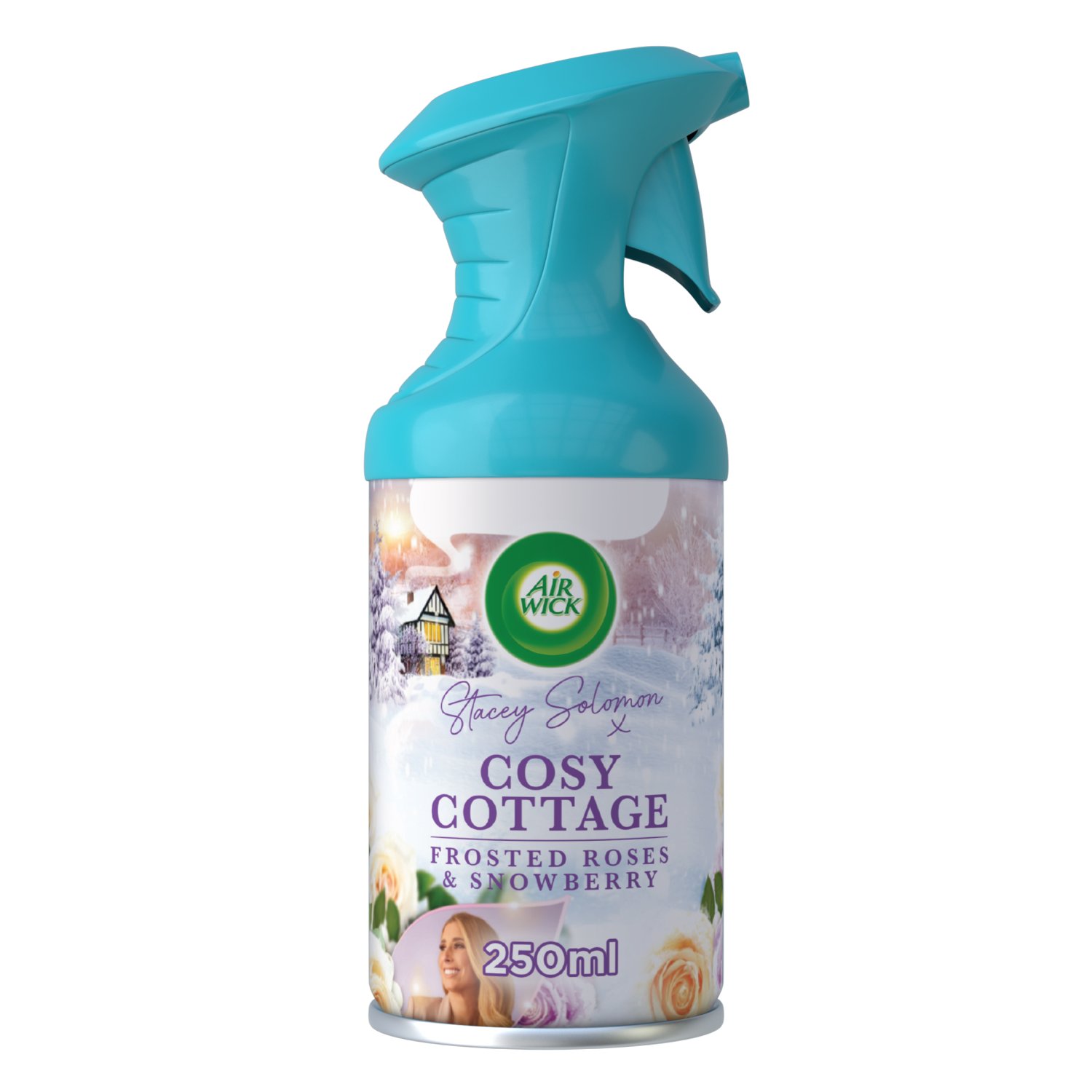 Airwick Aerosol Frosted Roses & Snowberry Cosy Cottage Stacey Solomon (250 ml)