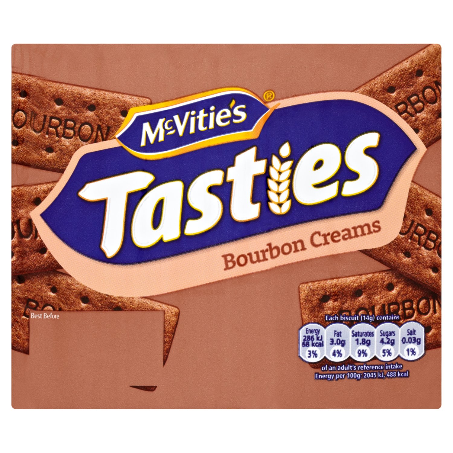 McVitie's Tasties Bourbon Creams Biscuits (300 g)