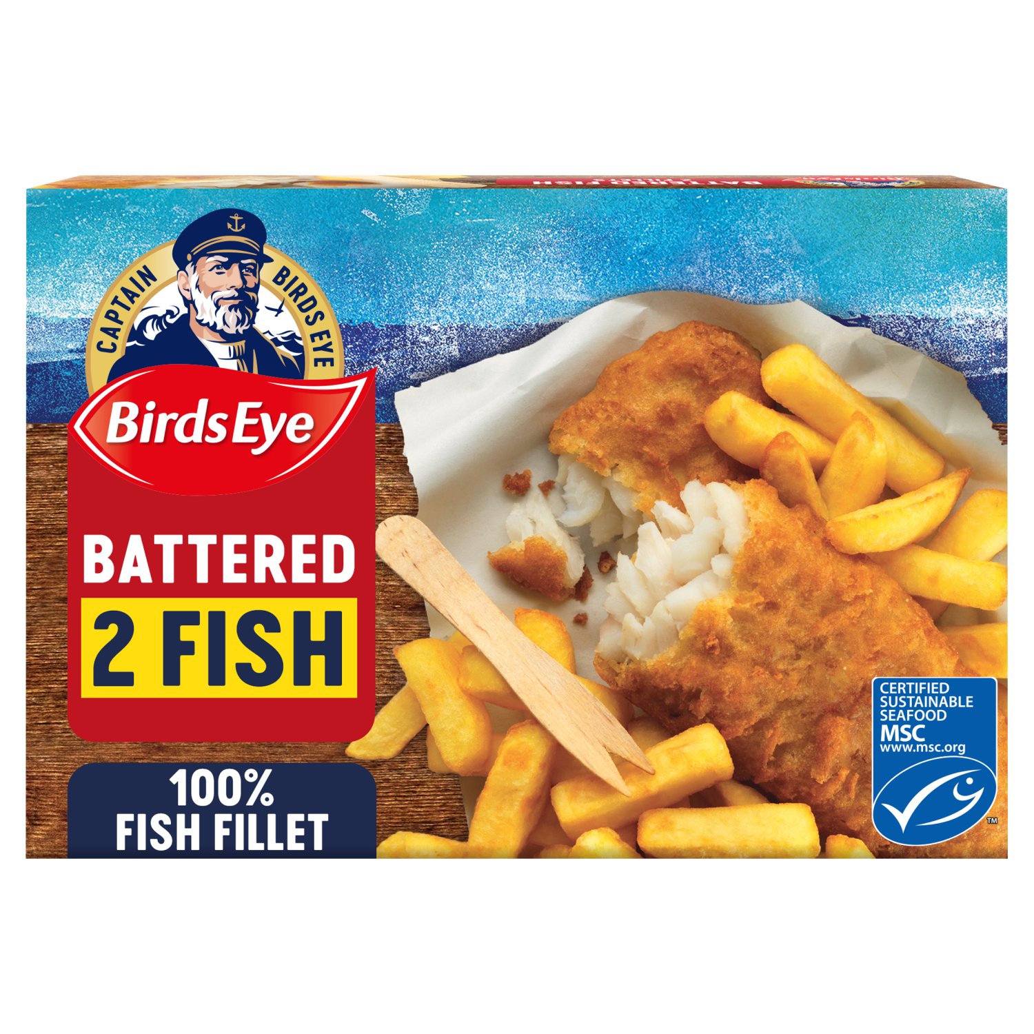 Birdseye Battered Fish Fillets 2 Pieces (200 g)