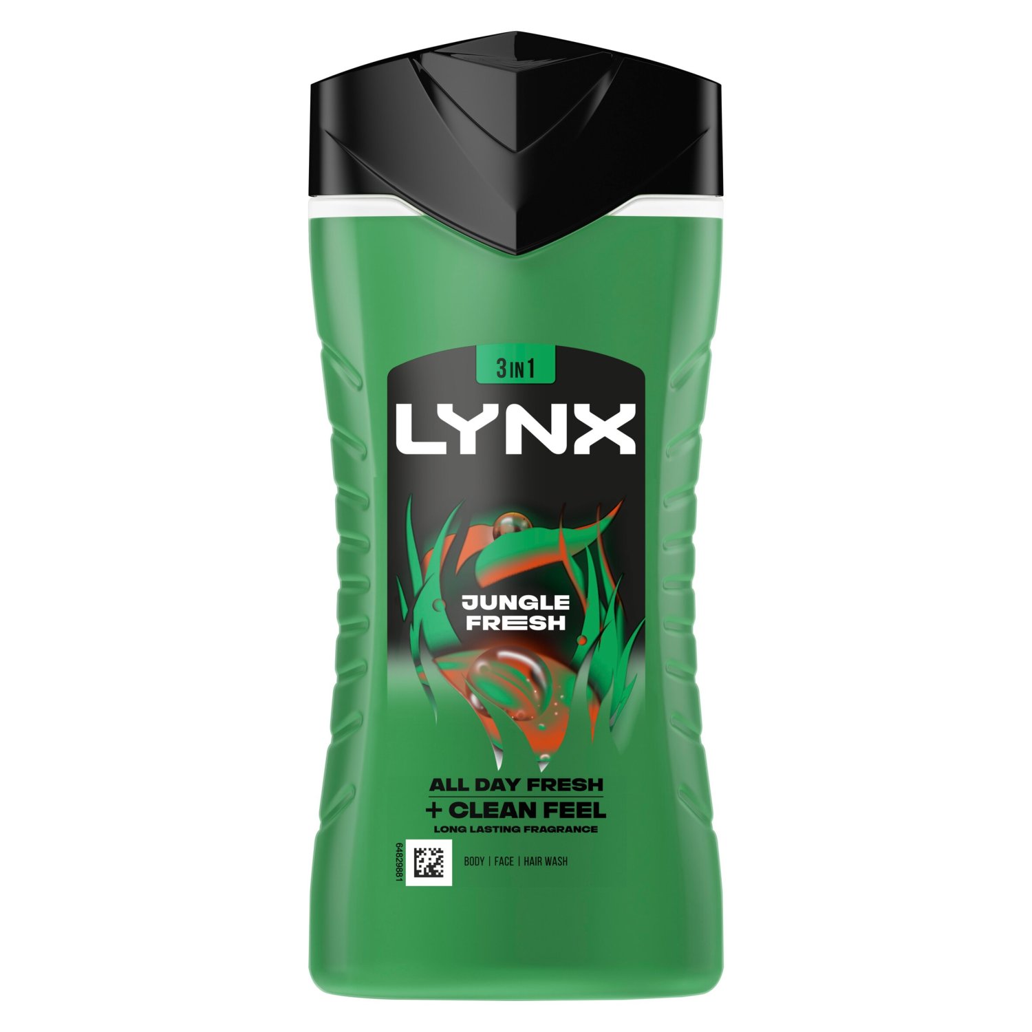 Lynx Jungle Fresh 3 in 1 Shower Gel (225 ml)