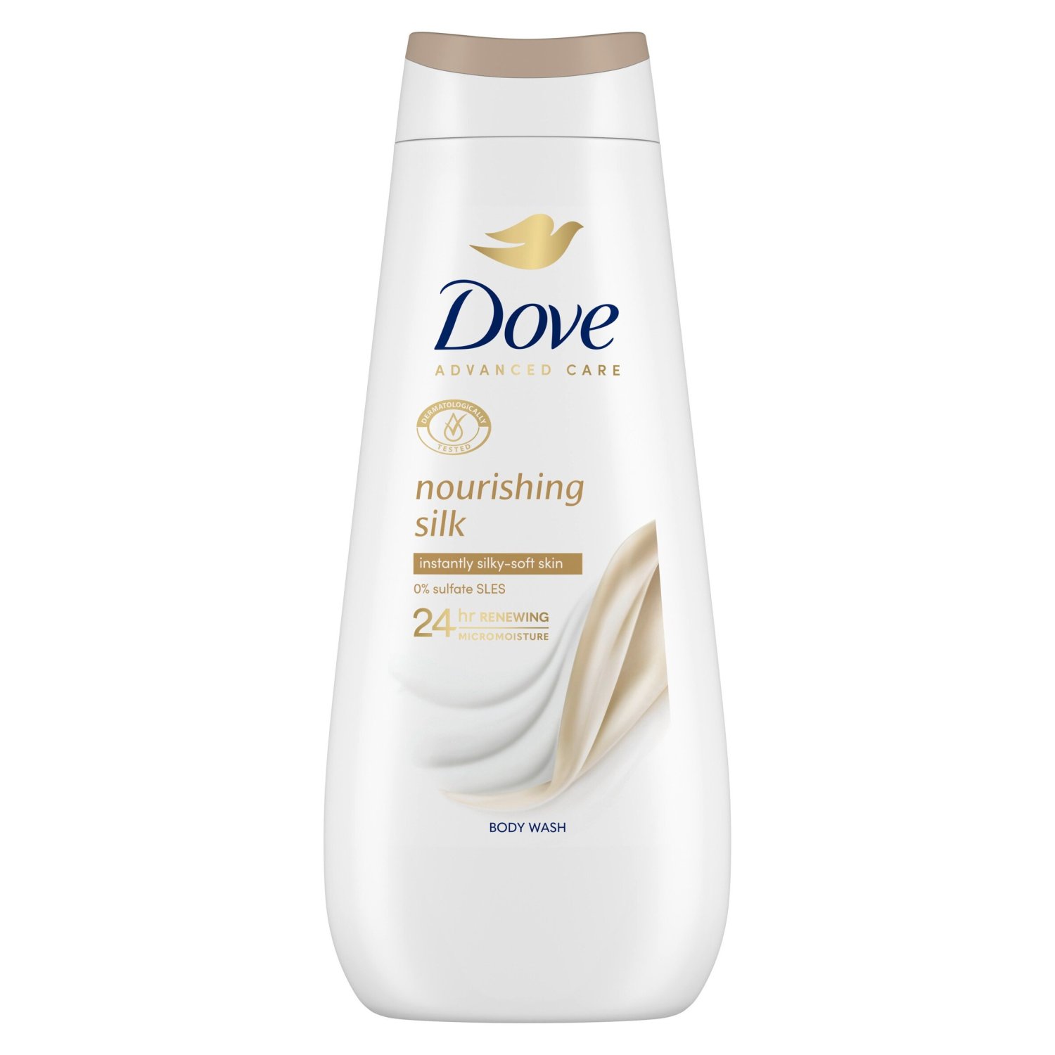 Dove Nourishing Silk Bodywash Shower Gel (400 ml)