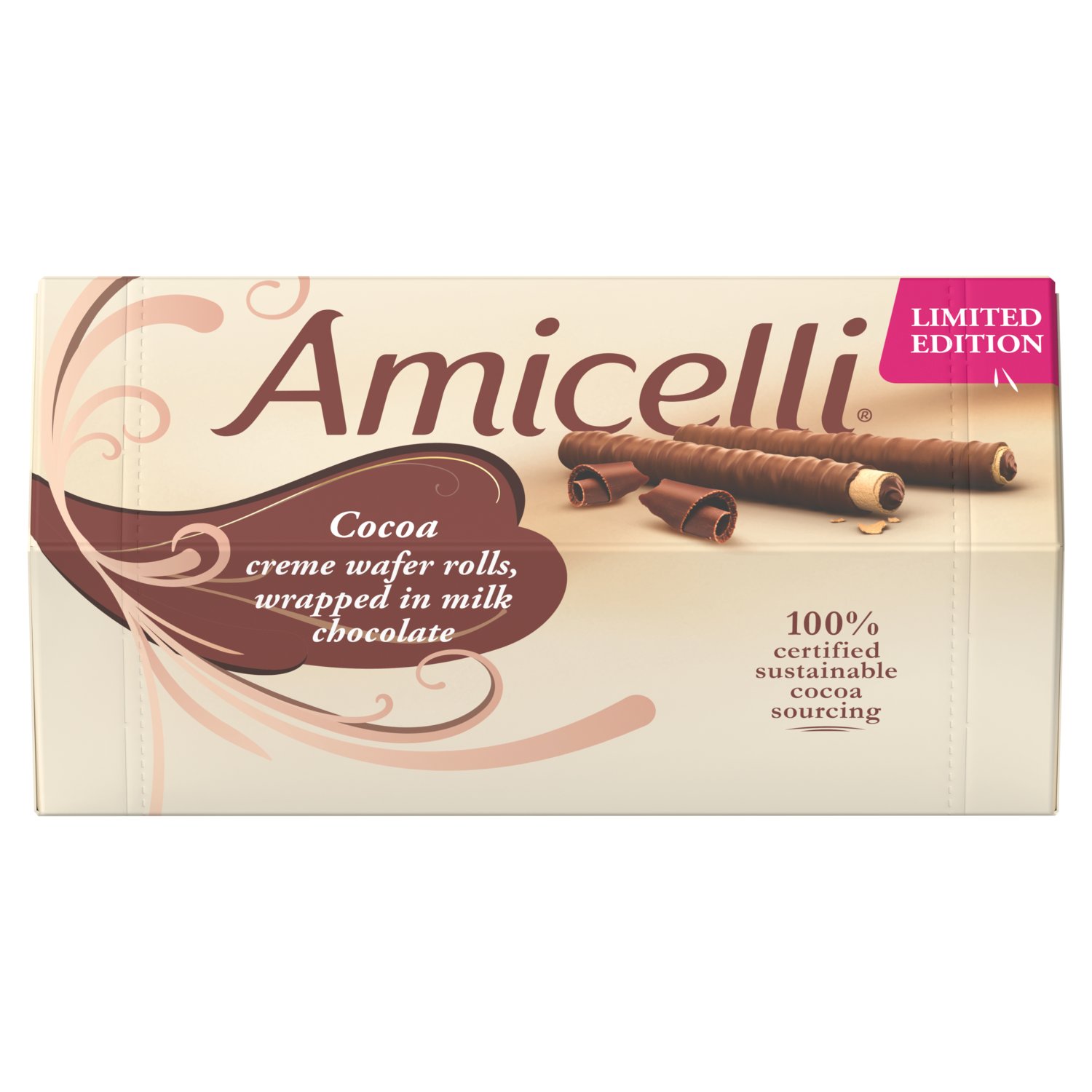 Amicelli Cocoa Wafer Rolls (200 g)