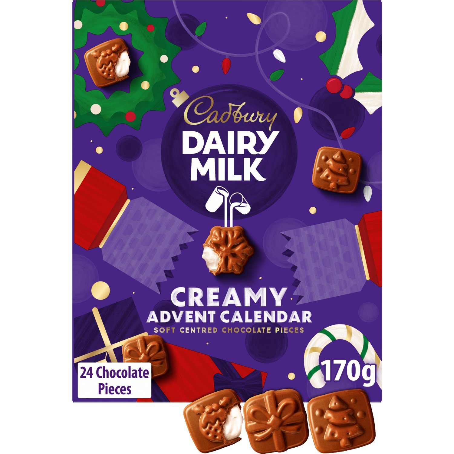 Cadbury Dairy Milk Creamy Advent Calendar (170 g)