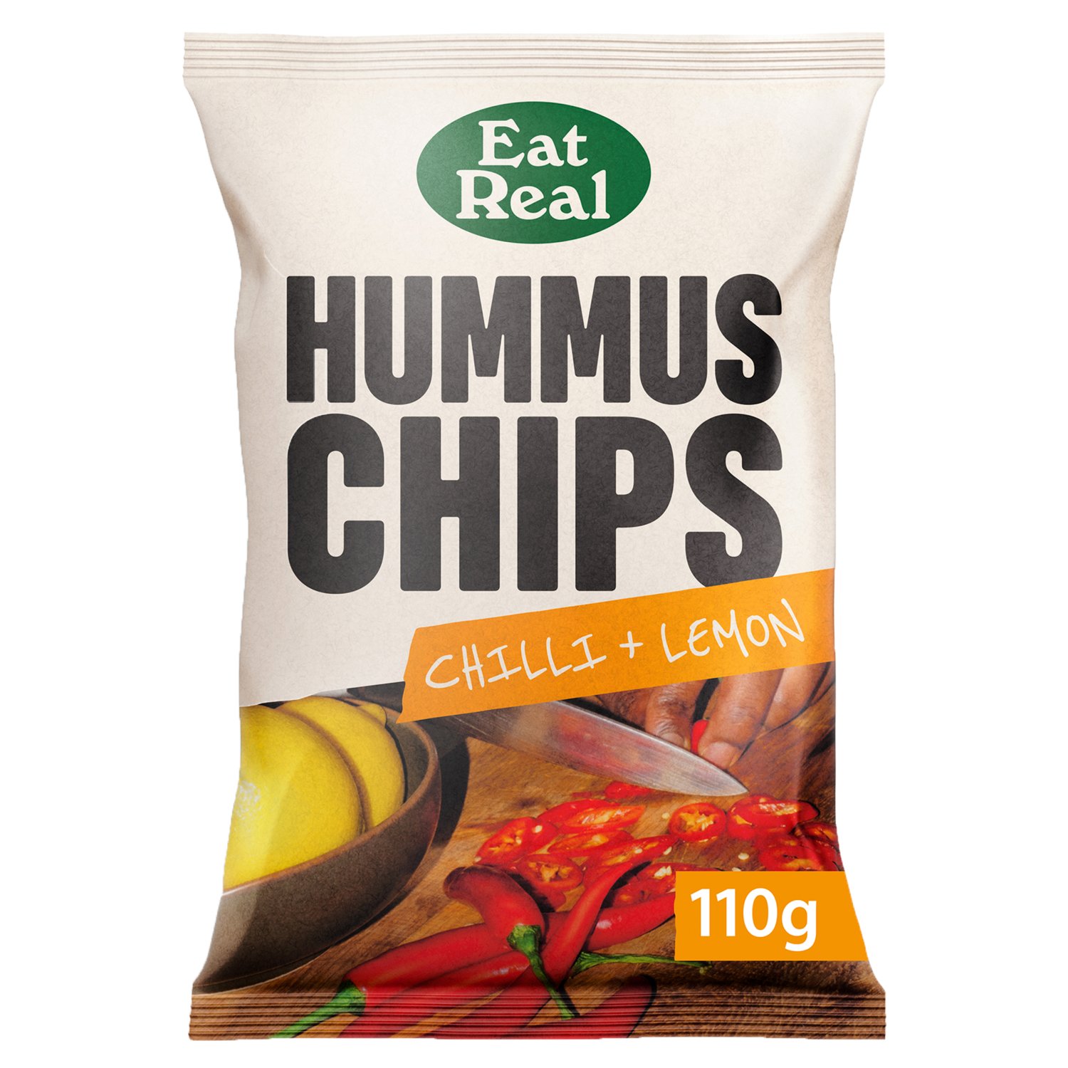 Eat Real Chilli & Lemon Hummus Chips (110 g)