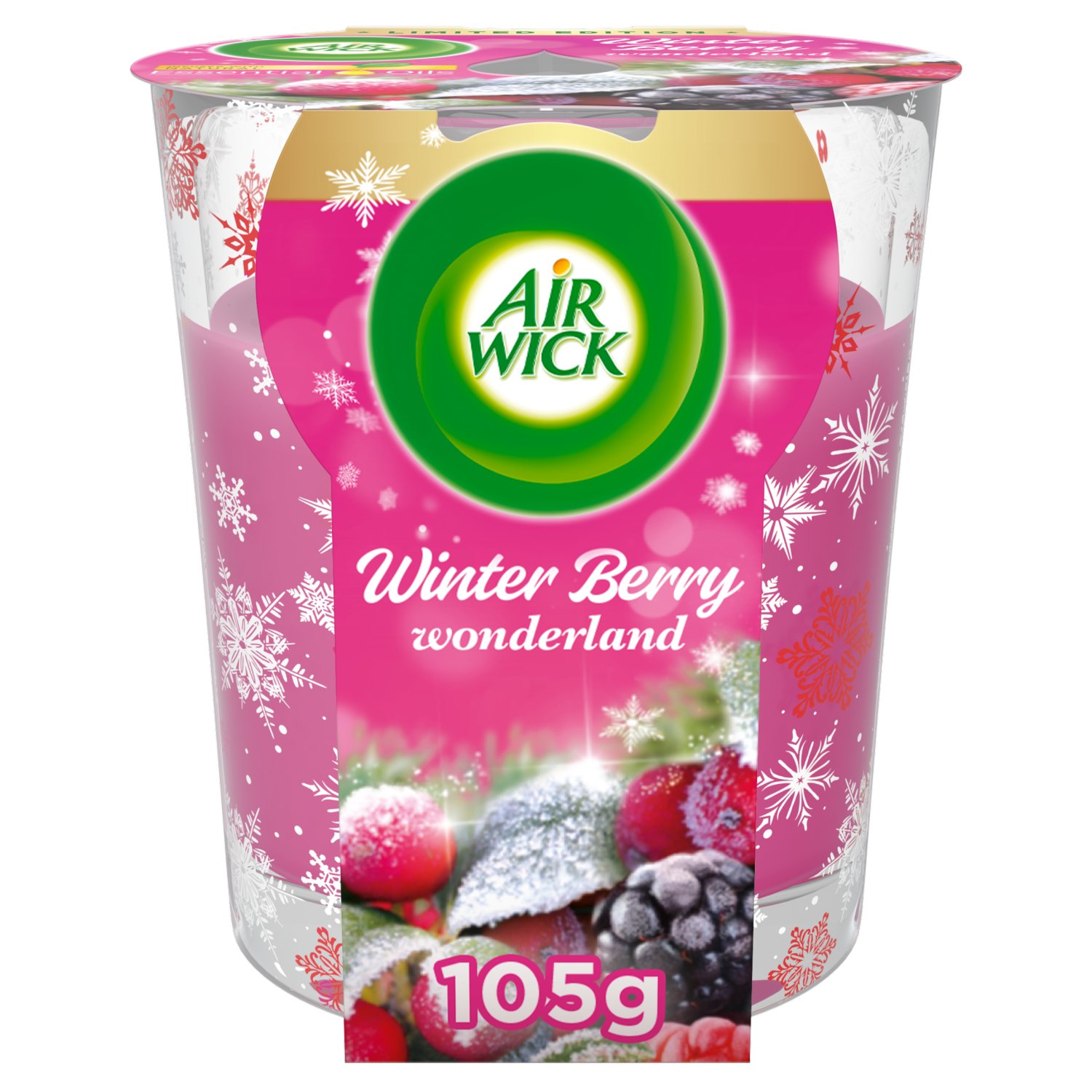 Airwick Winter Berry Wonderland Candle (1 Piece)