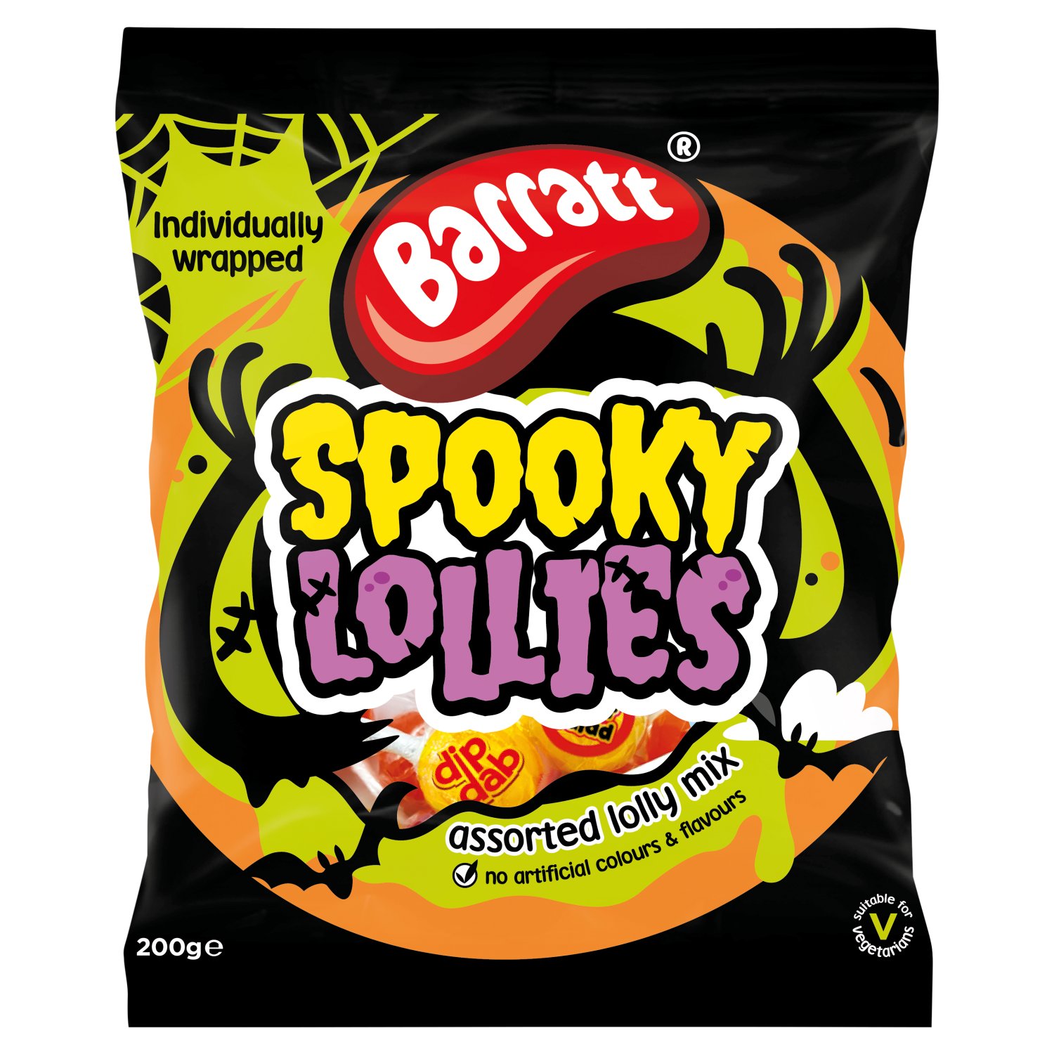 Barratt Spooky Lollies Bag (200 g)