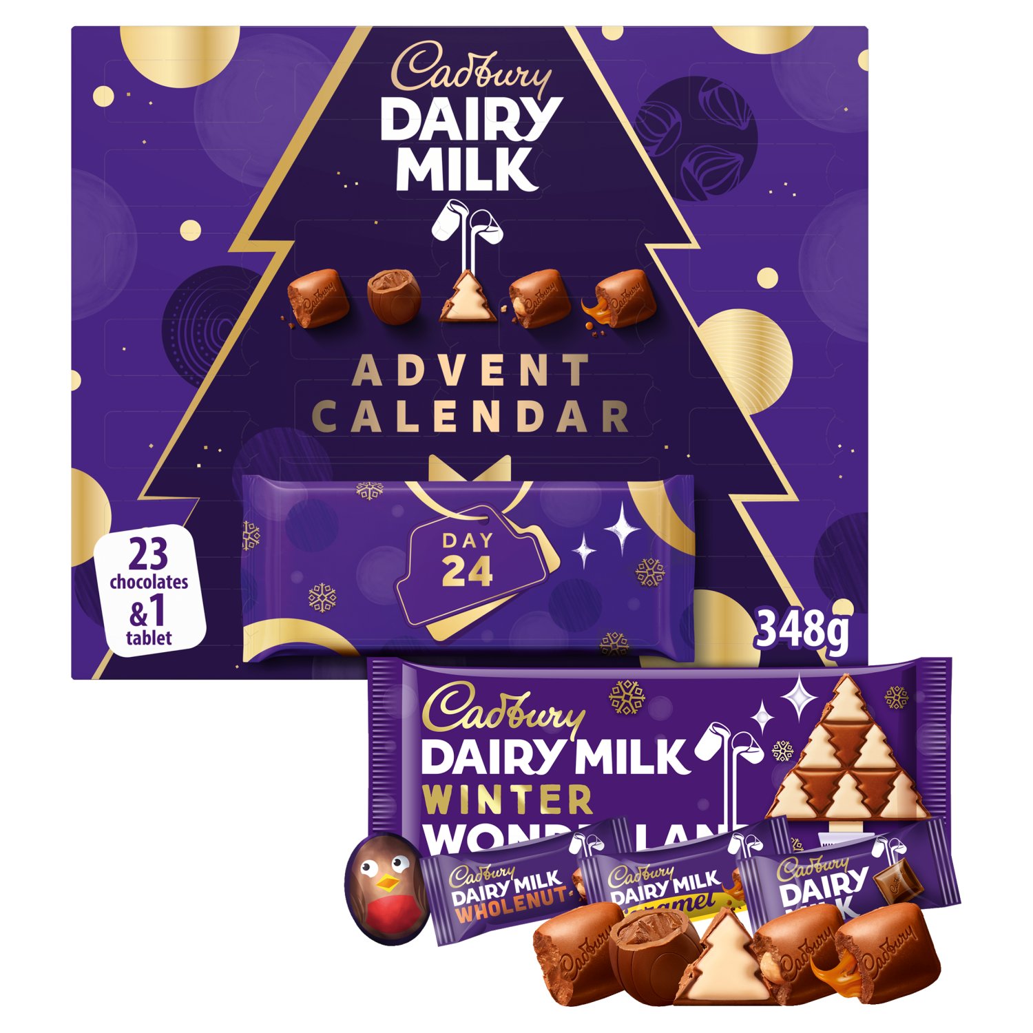 Cadbury Adult Advent Calendar (348 g)