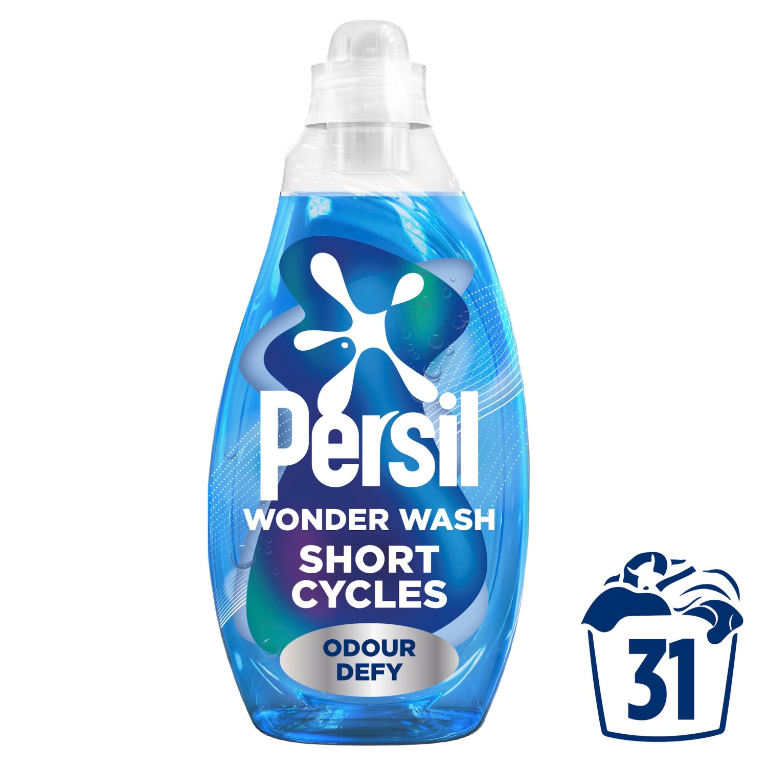 Persil Wonder Wash Odour Defy Liquid Washing Detergent 31 Wash  (837 ml)