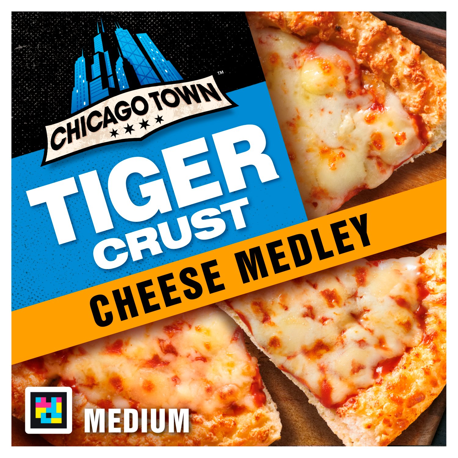 Chicago Town Cheese Medley Tiger Crust Pizza (305 g)