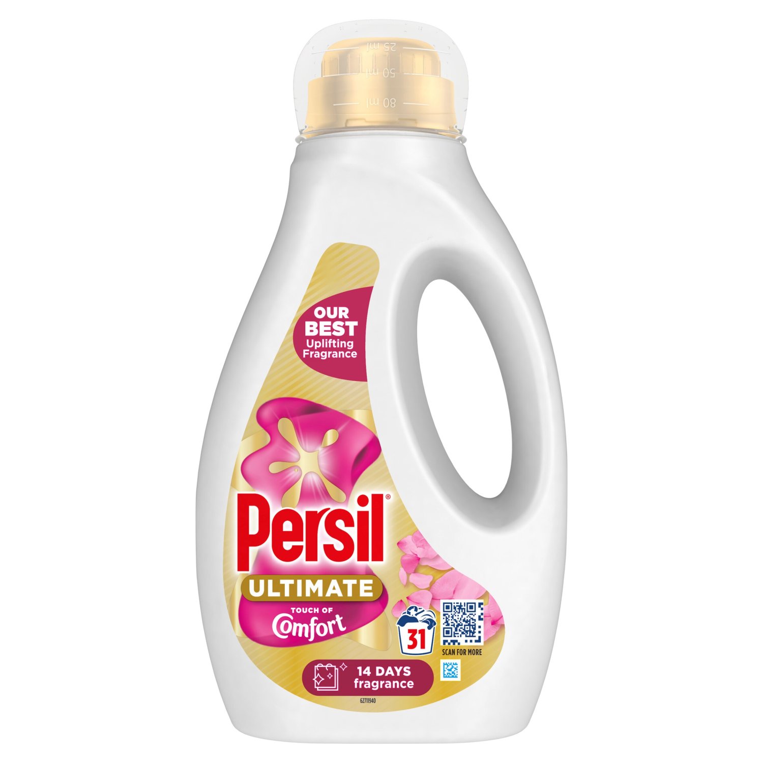 Persil Ultimate Touch of Comfort Liquid 31 Wash (837 ml)