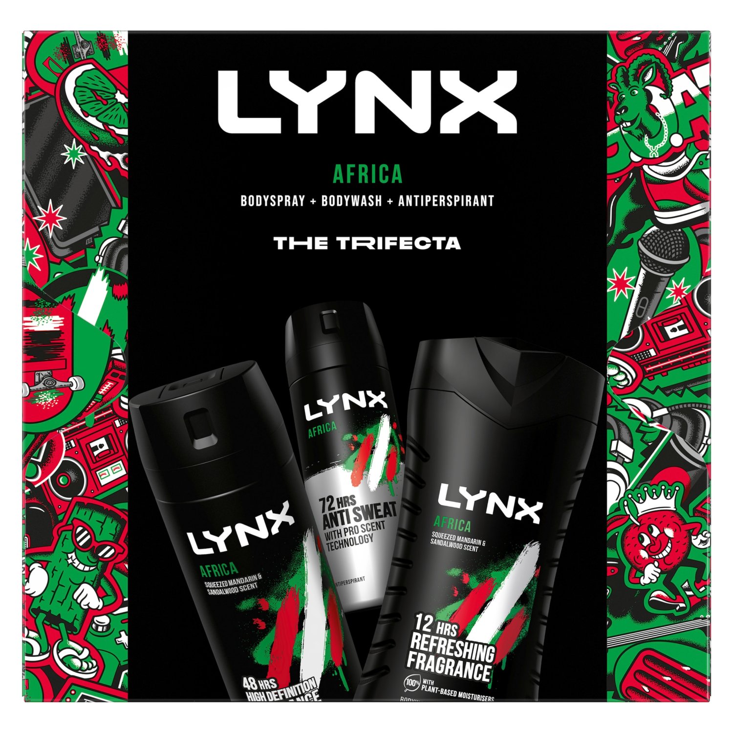 Lynx Africa Trio Gift Set (1 Piece)