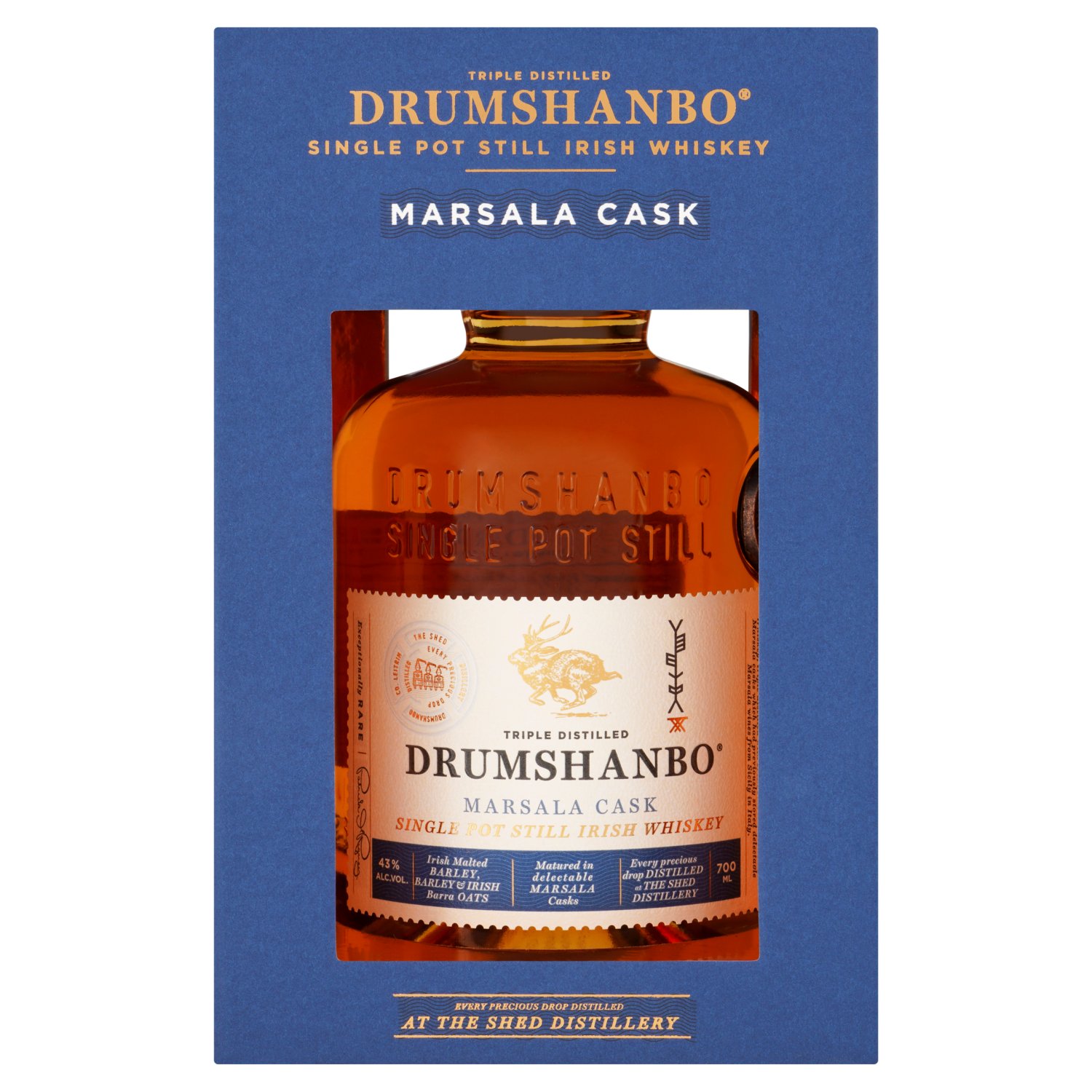 Drumshanbo Marsala Cask Single Pot Still Irish Whiskey (70 cl)