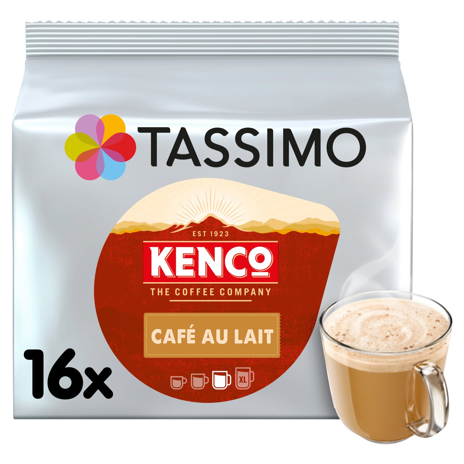 Tassimo Kenco Cafe Au Lait 16 Pack (184 g)