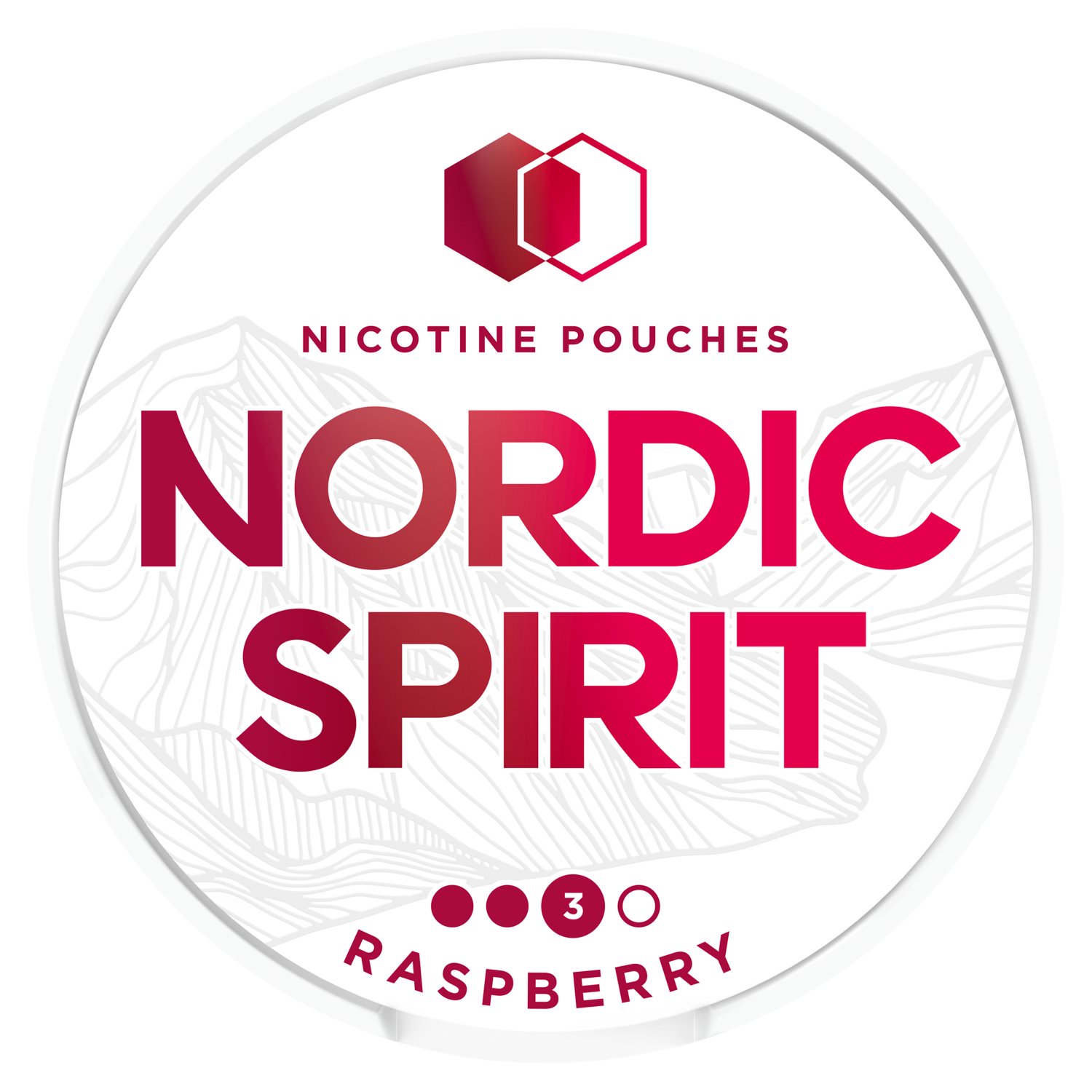 Nordic Spirit Raspberry Strong  9mg (1 Piece)