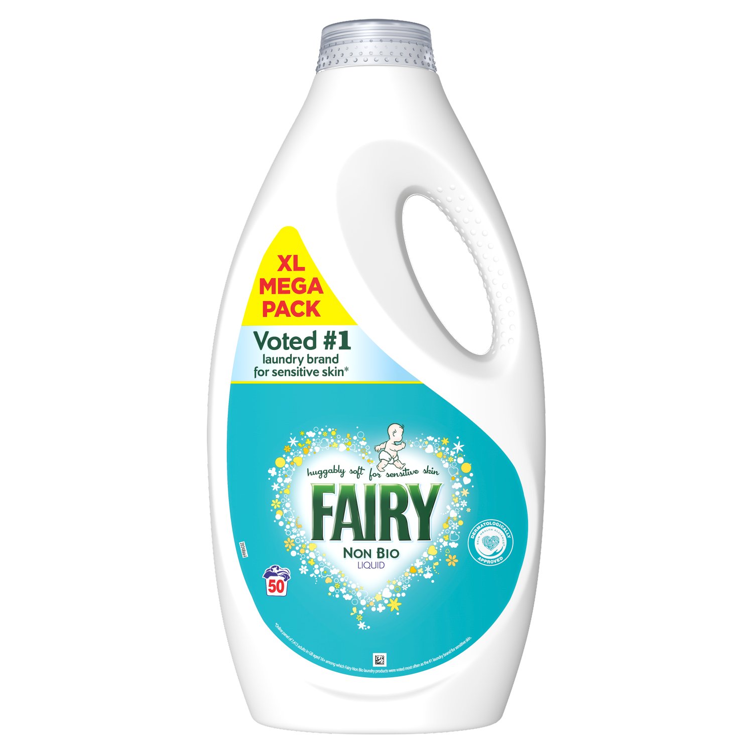 Fairy Non Bio Liquid 50 Wash XL Mega (1.06 L)