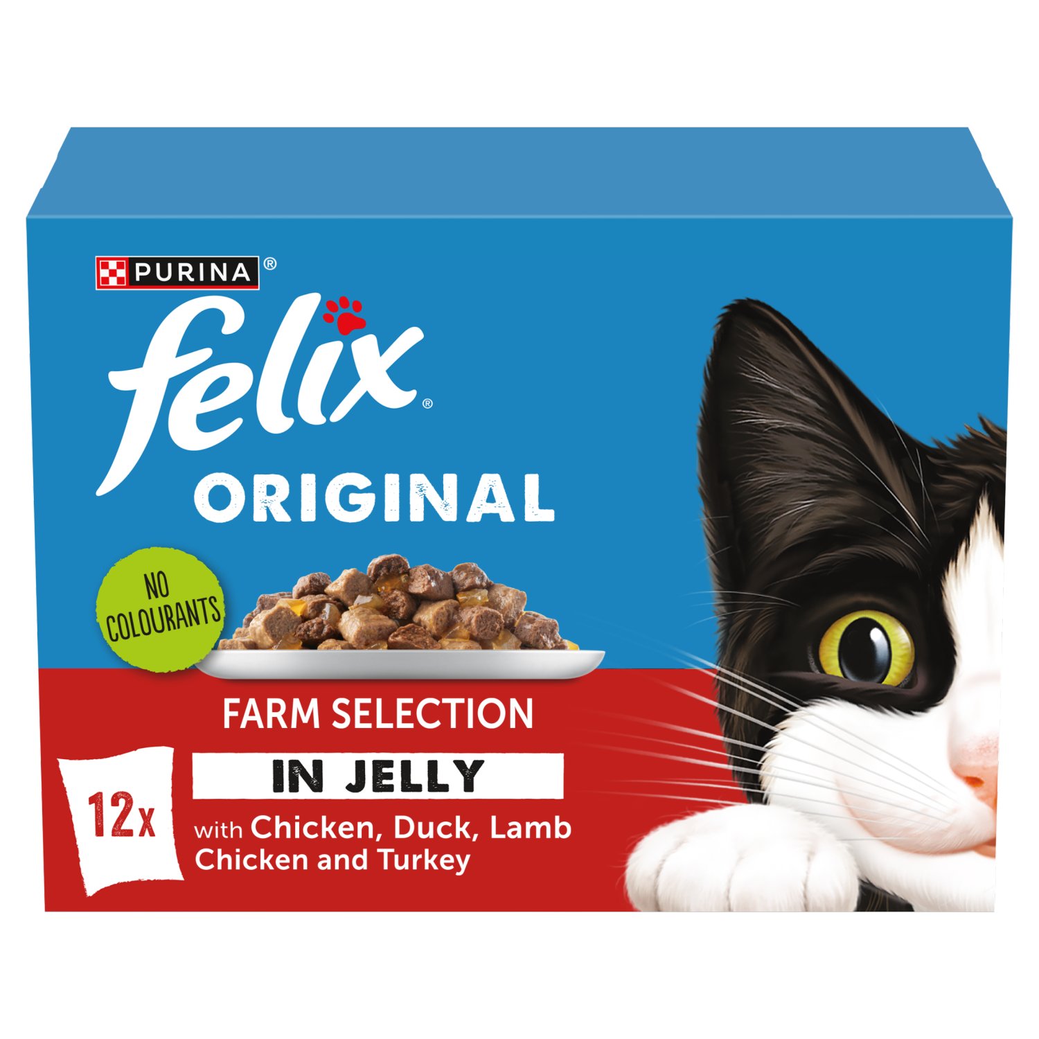 Felix Farm Selection In Jelly Cat Food Pouch 12 Pack 85 g Storefront EN