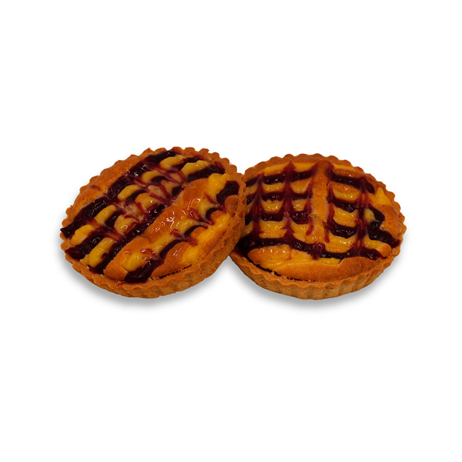 Minihane's Bakery Jam & Custard Tartlets 2 Pack (1 Piece)