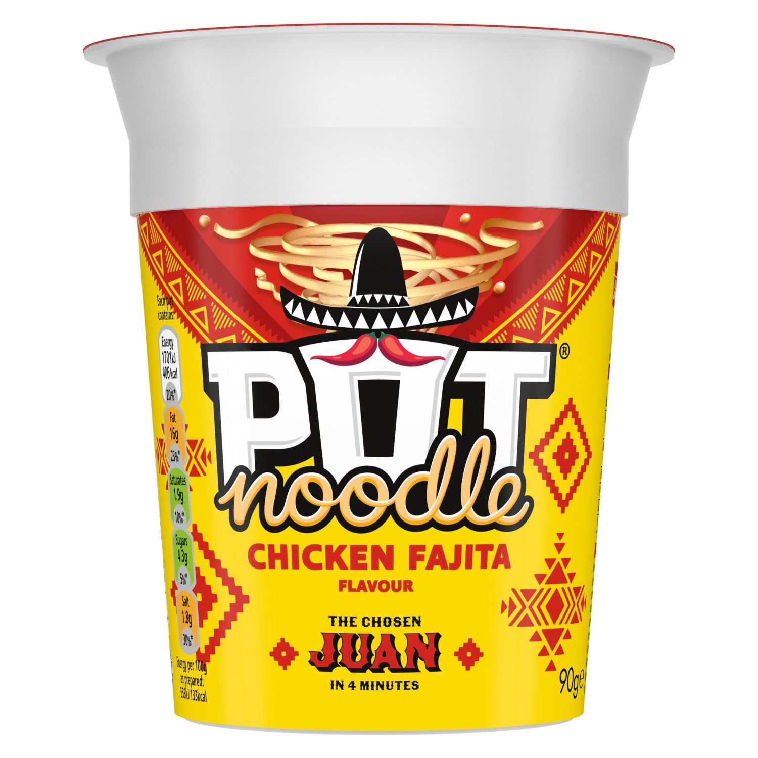 Pot Noodle Chicken Fajita (90 g)