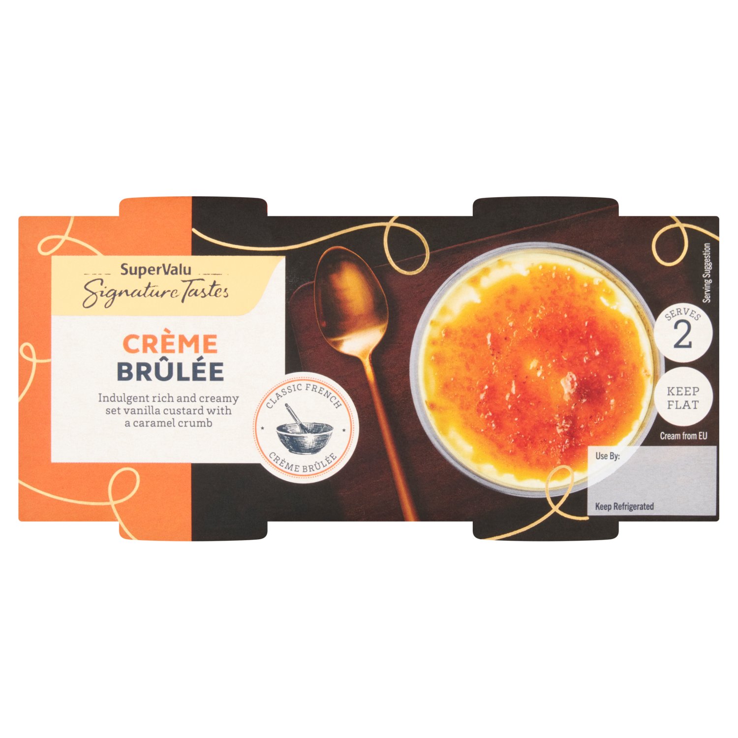 SuperValu Signature Tastes Crème Brulee 2 Pack (90 g)