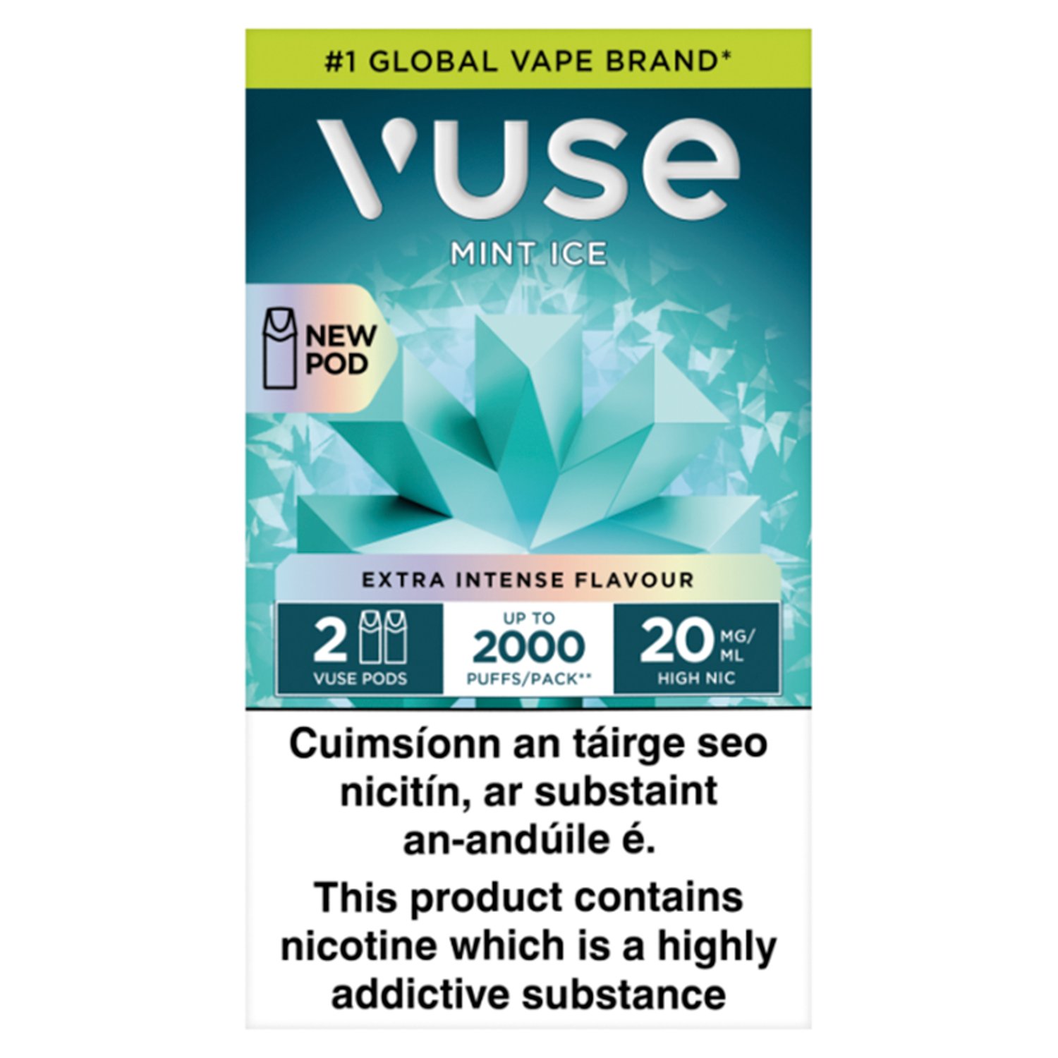 Vuse Mint Ice Pods 20mg (2 Piece)