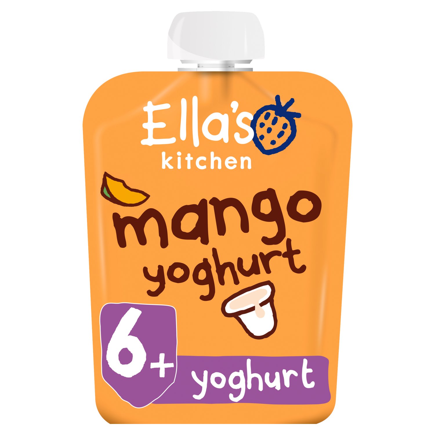 Ella's Kitchen Mango Greek Style Yoghurt 6 Months (90 g)